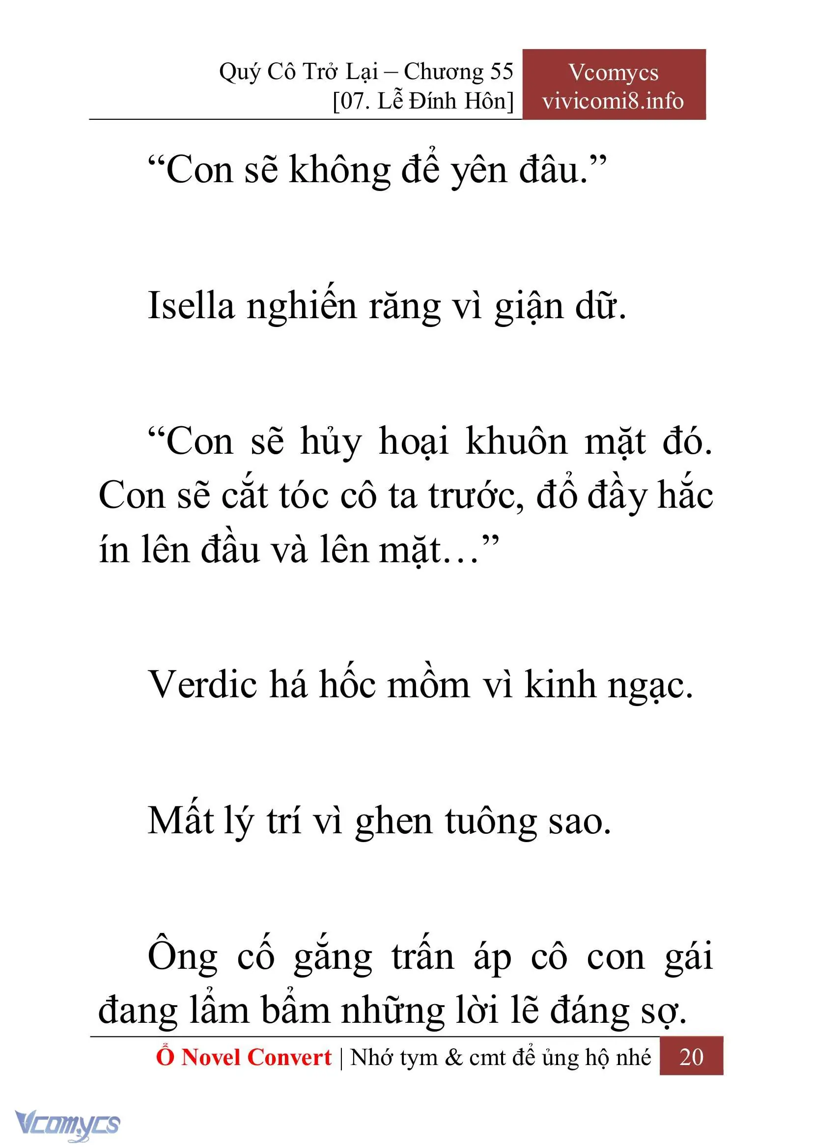 [Novel] Quý Cô Trở Lại Chapter 55 - Trang 23