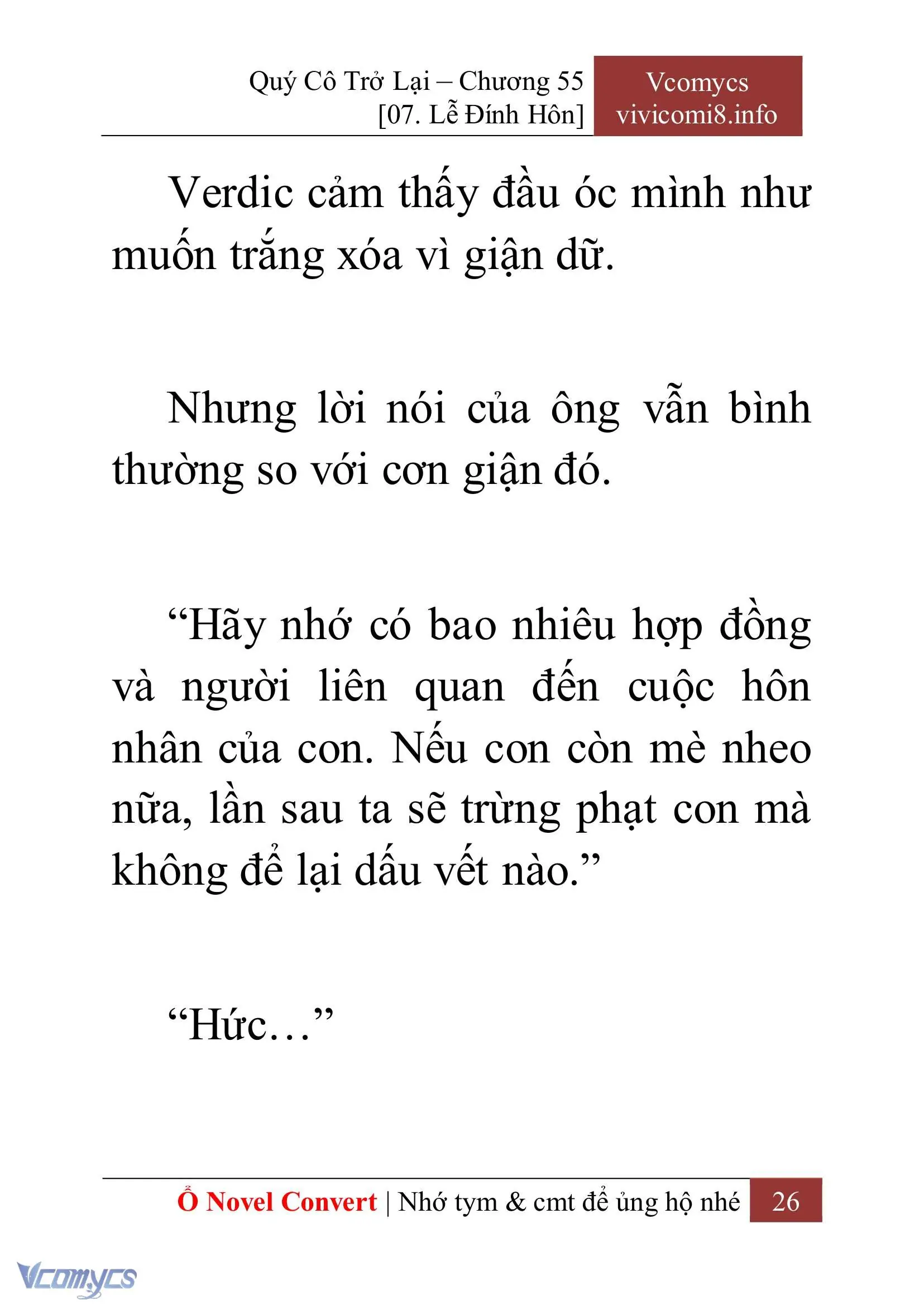 [Novel] Quý Cô Trở Lại Chapter 55 - Trang 29