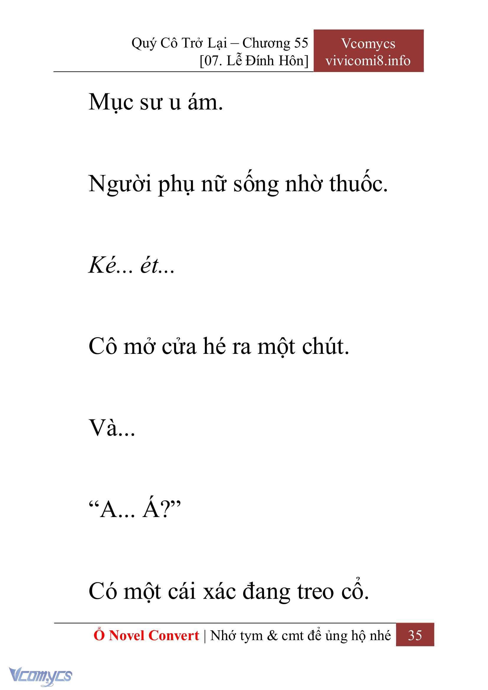 [Novel] Quý Cô Trở Lại Chapter 55 - Trang 38