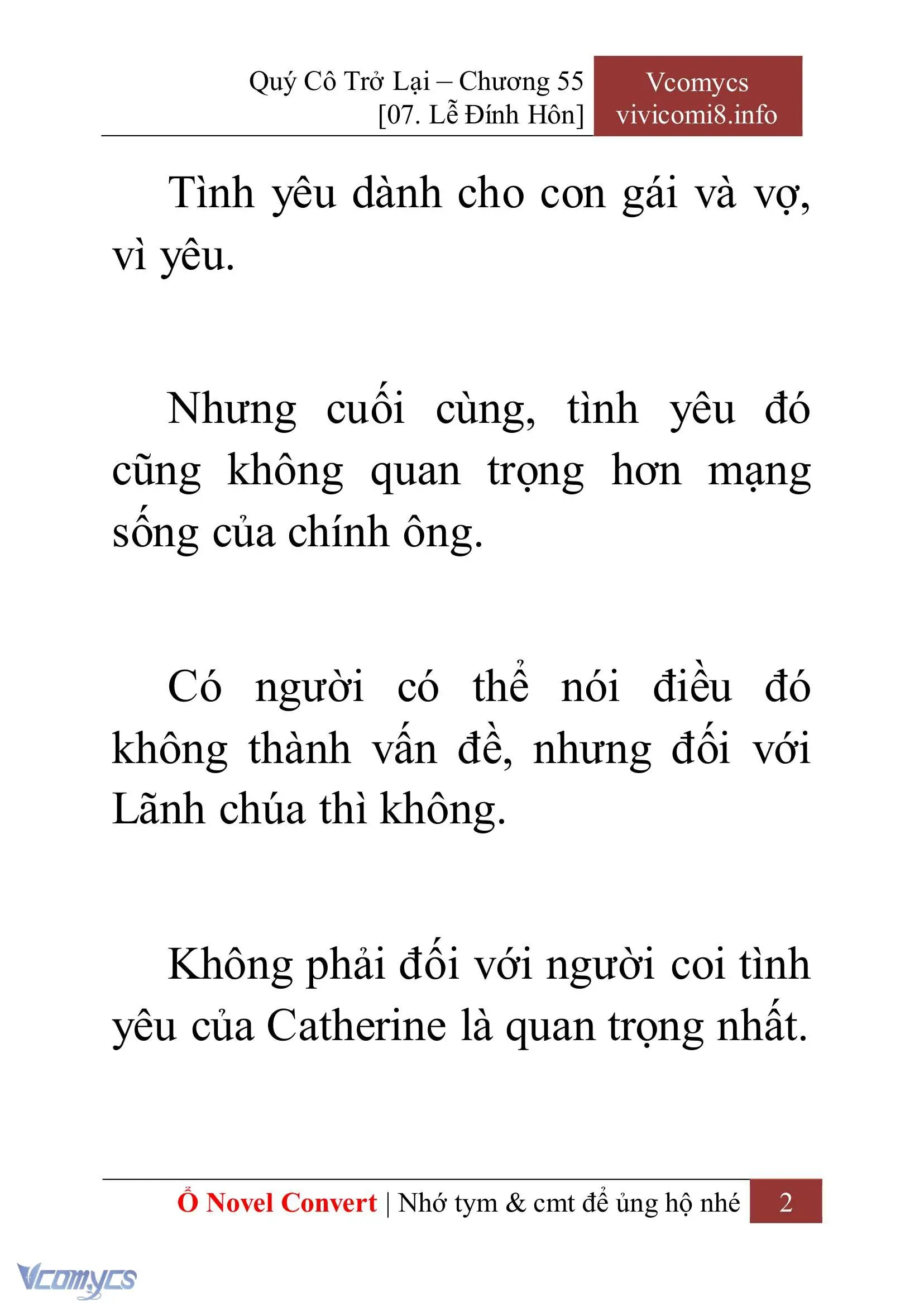 [Novel] Quý Cô Trở Lại Chapter 55 - Trang 5