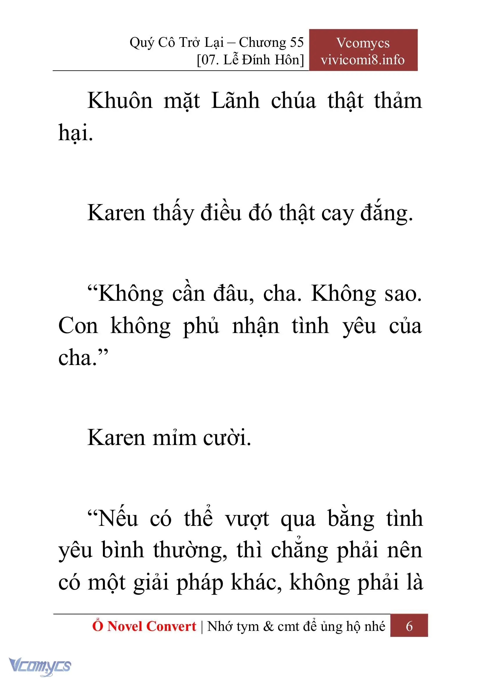 [Novel] Quý Cô Trở Lại Chapter 55 - Trang 9
