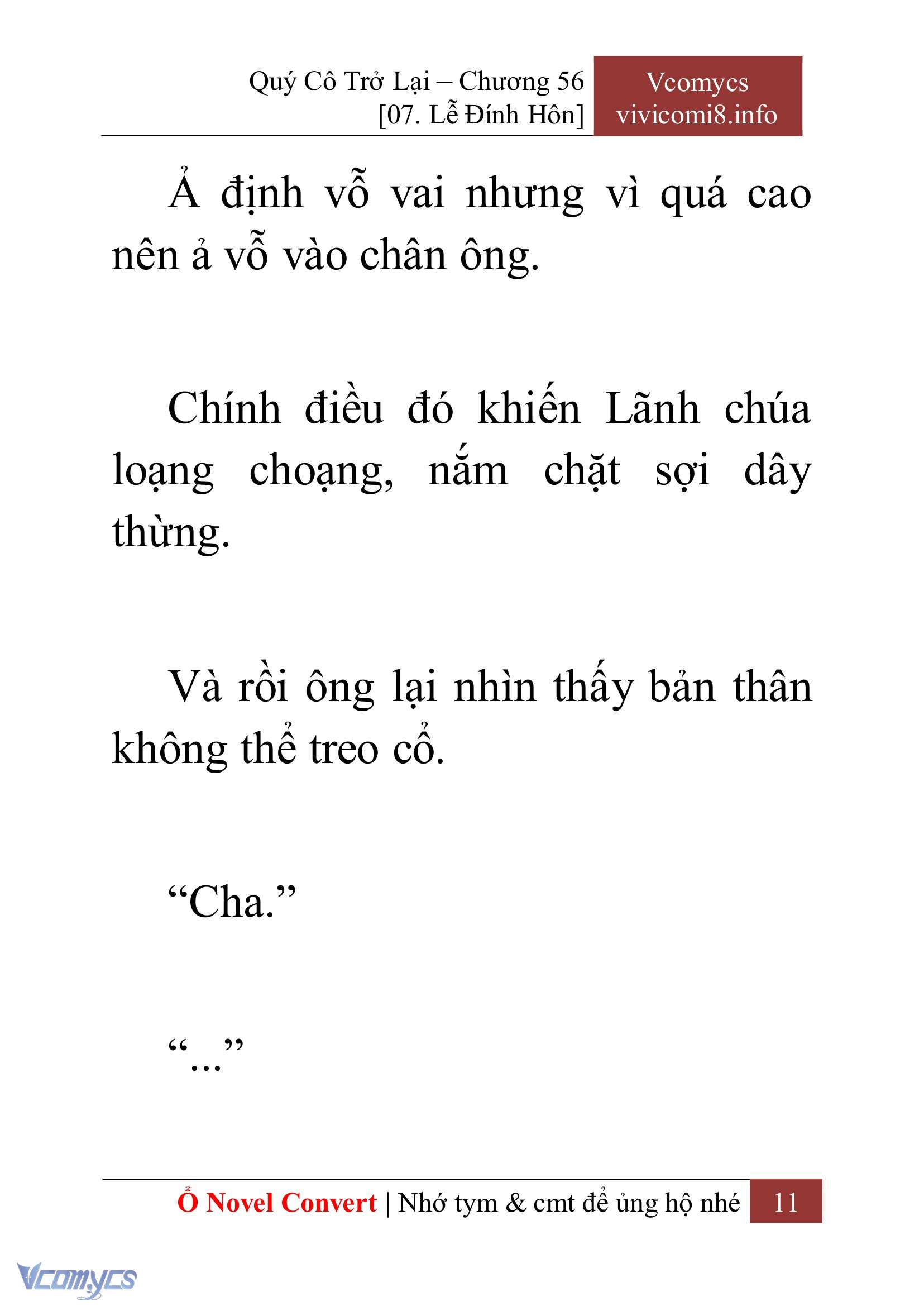 [Novel] Quý Cô Trở Lại Chapter 56 - Trang 14