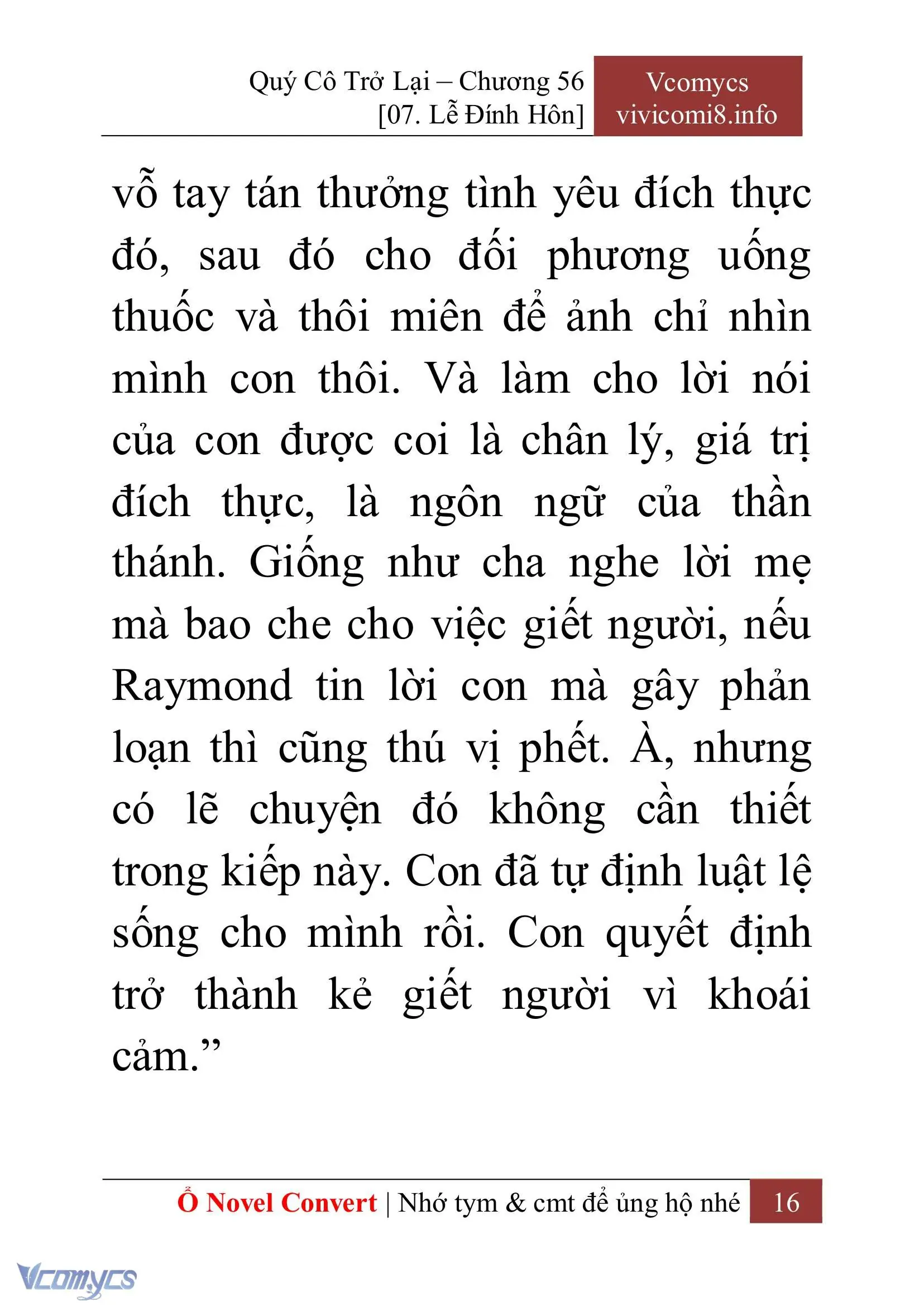 [Novel] Quý Cô Trở Lại Chapter 56 - Trang 19