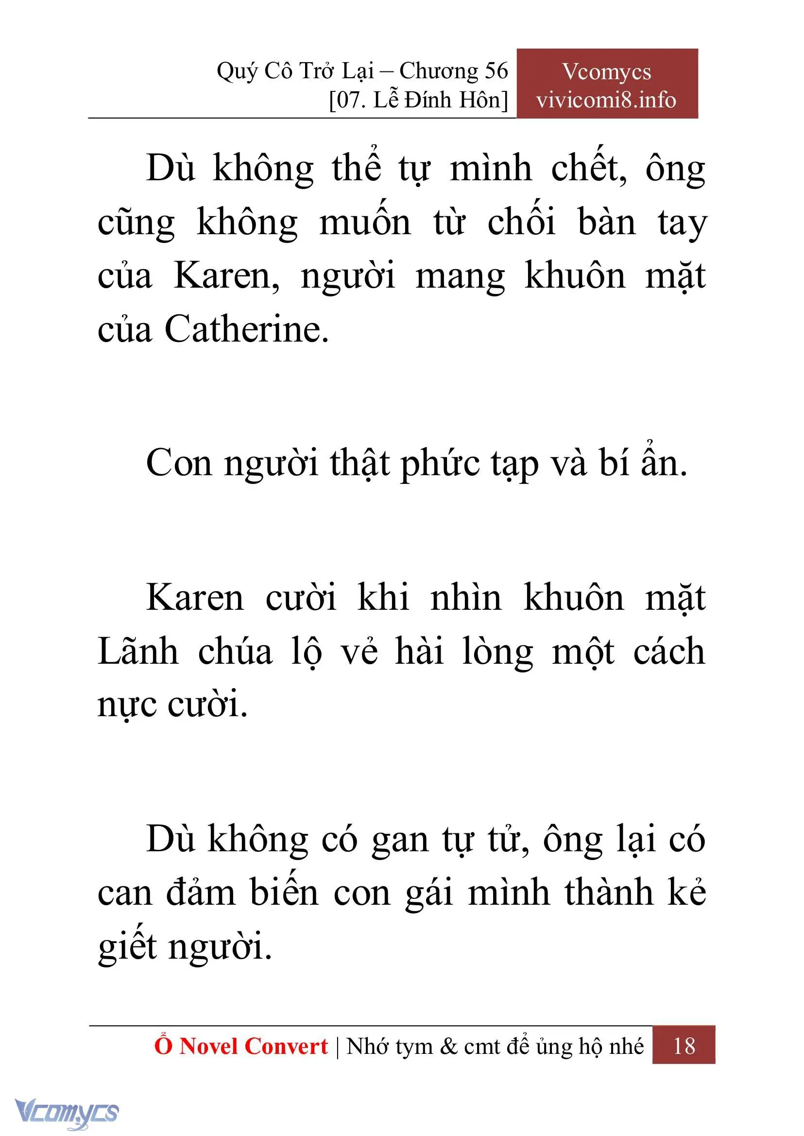 [Novel] Quý Cô Trở Lại Chapter 56 - Trang 21
