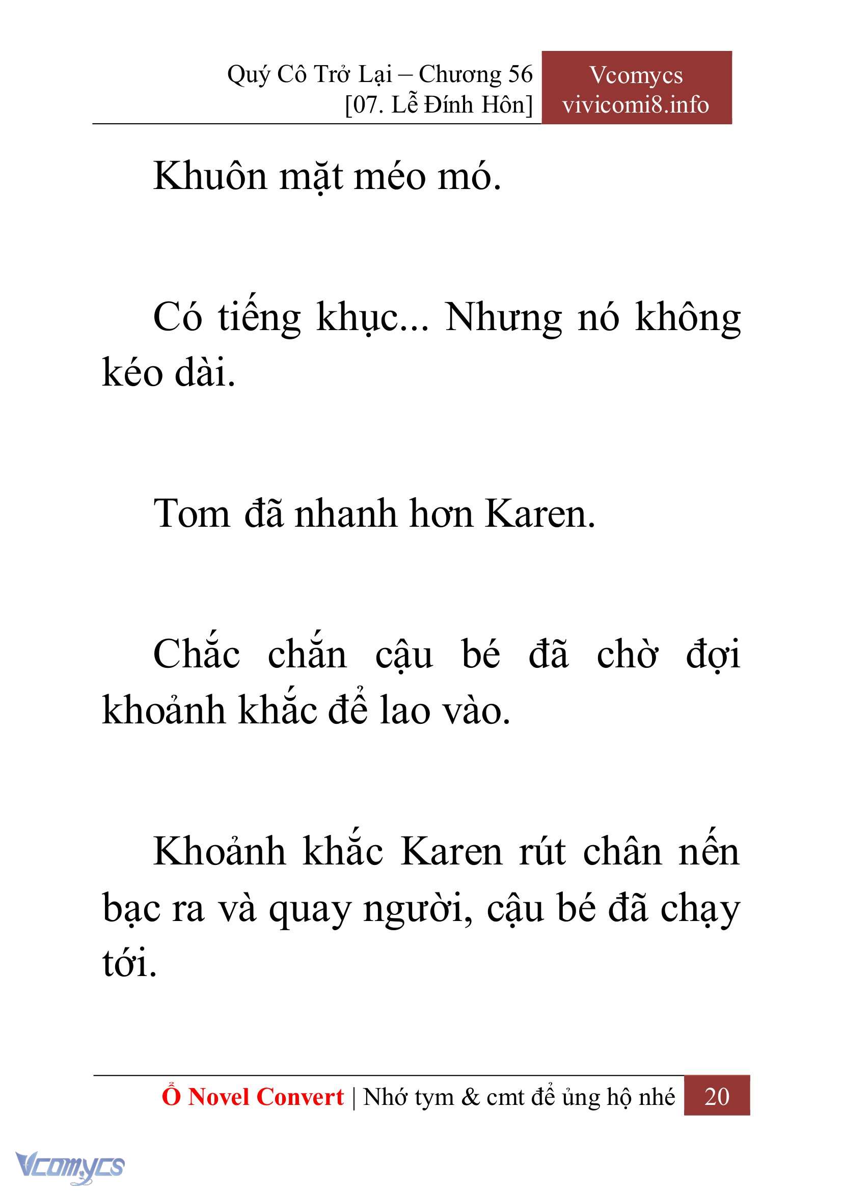 [Novel] Quý Cô Trở Lại Chapter 56 - Trang 23