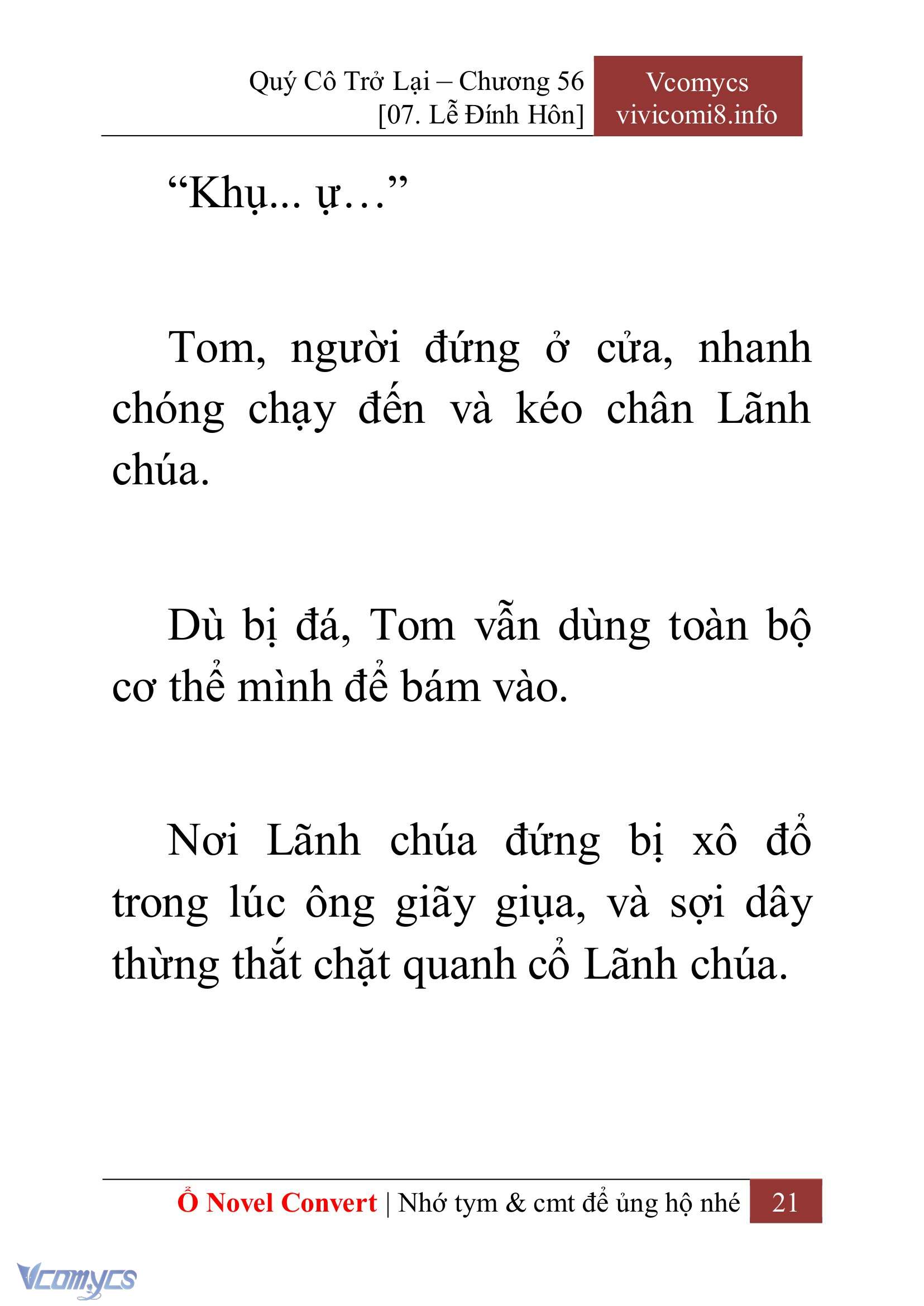 [Novel] Quý Cô Trở Lại Chapter 56 - Trang 24