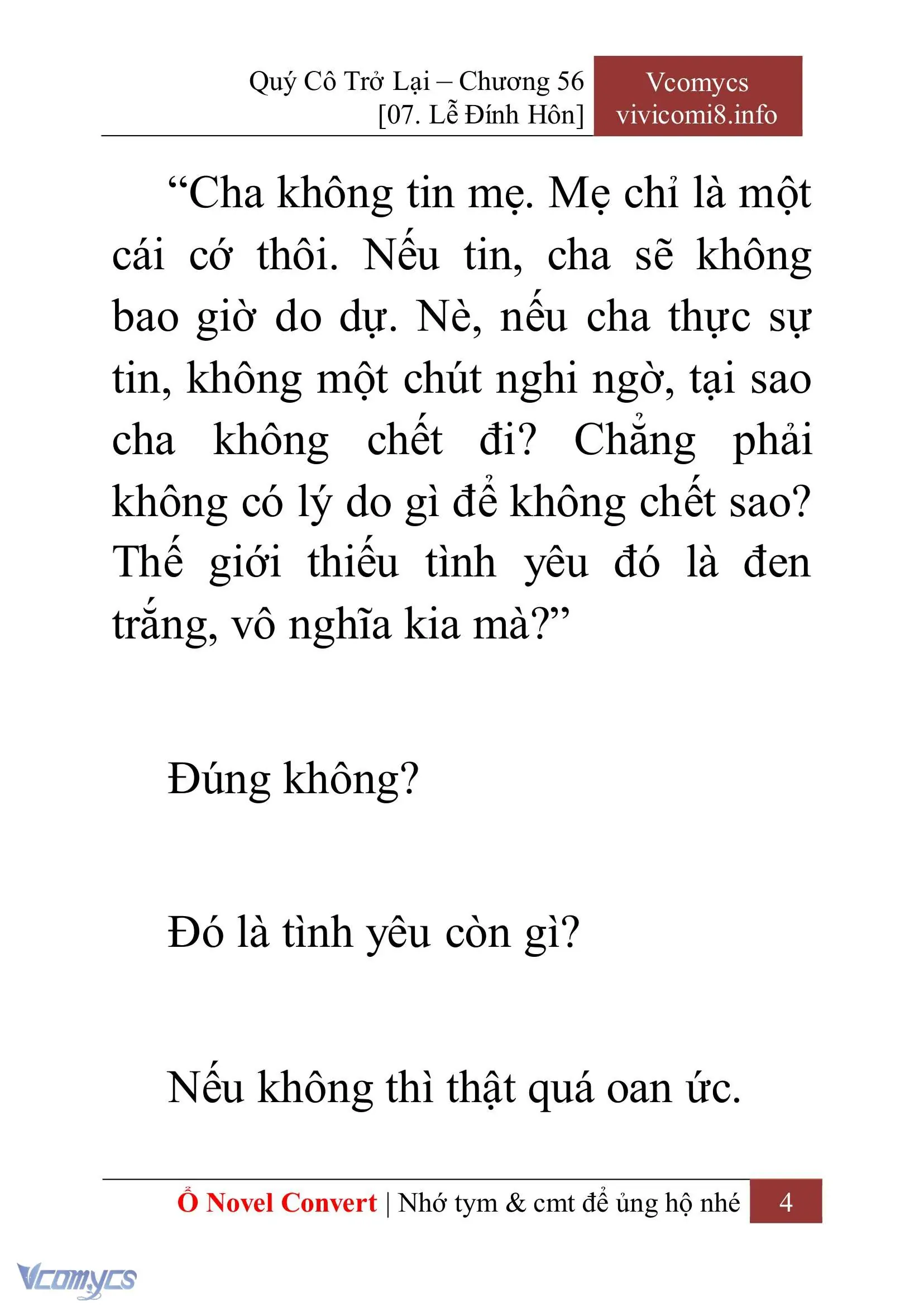 [Novel] Quý Cô Trở Lại Chapter 56 - Trang 7