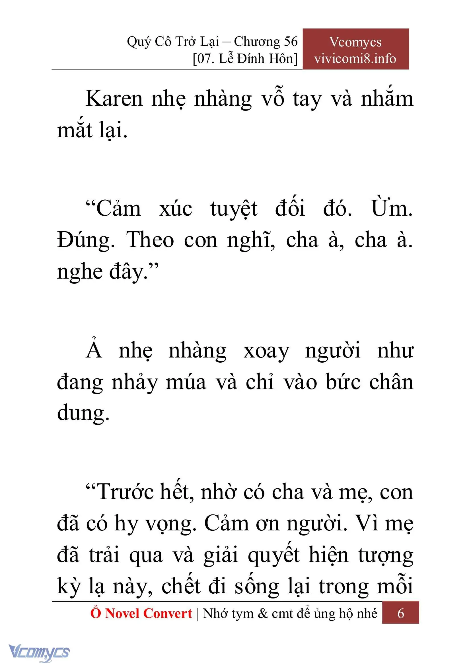 [Novel] Quý Cô Trở Lại Chapter 56 - Trang 9