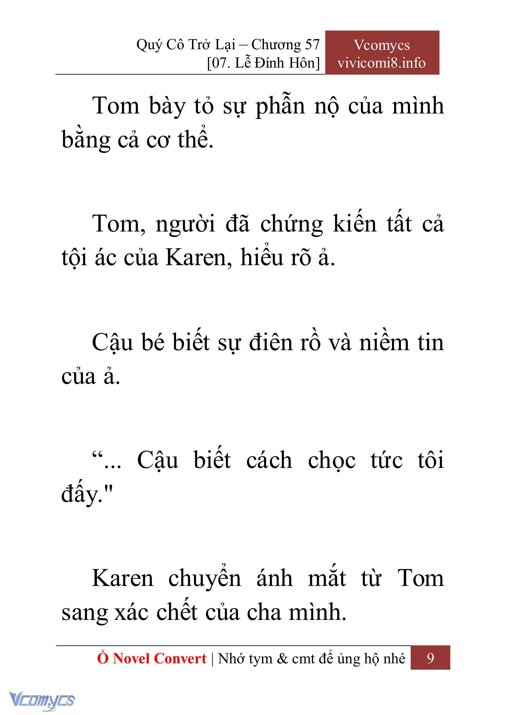[Novel] Quý Cô Trở Lại Chapter 57 - Trang 12