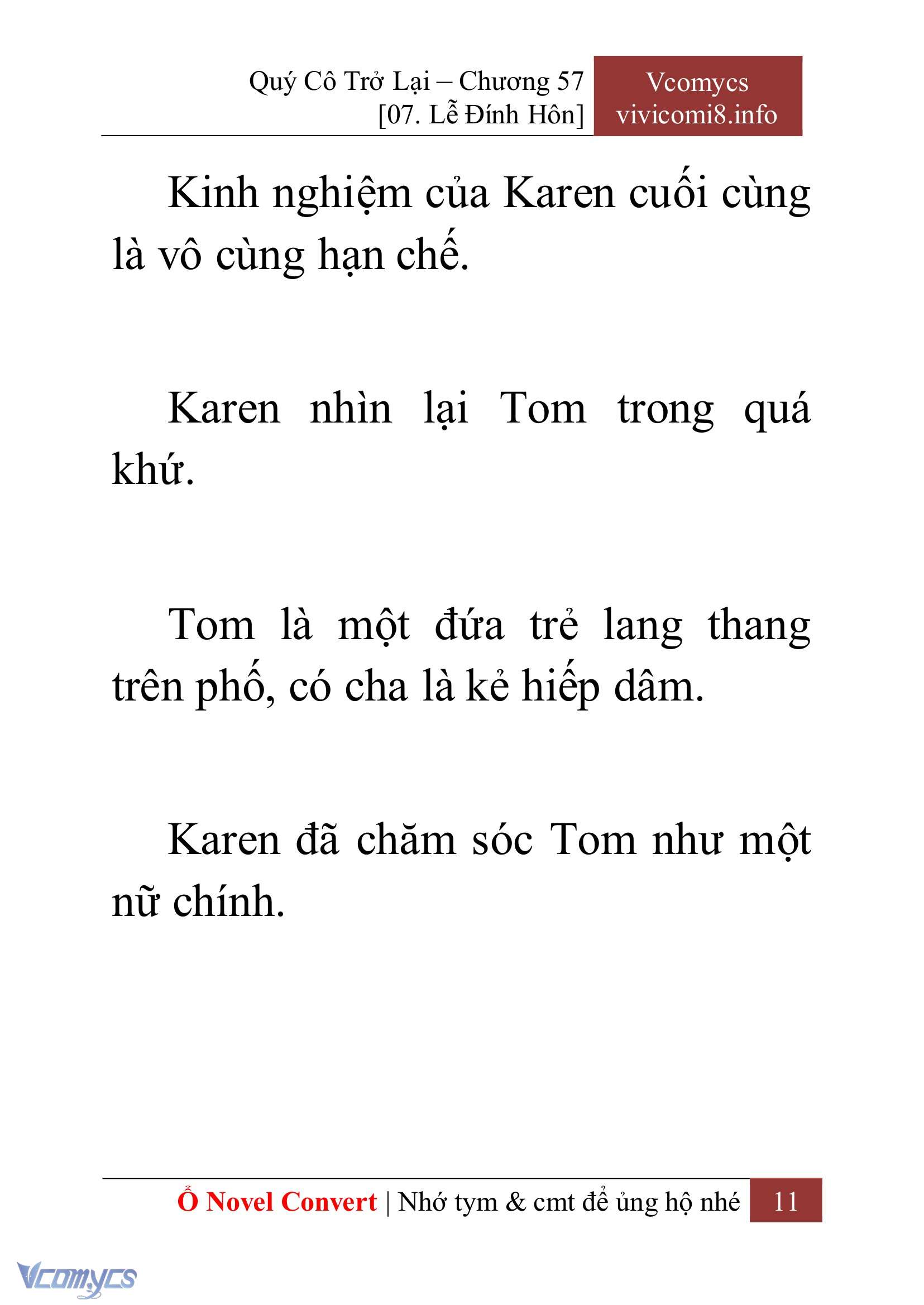 [Novel] Quý Cô Trở Lại Chapter 57 - Trang 14