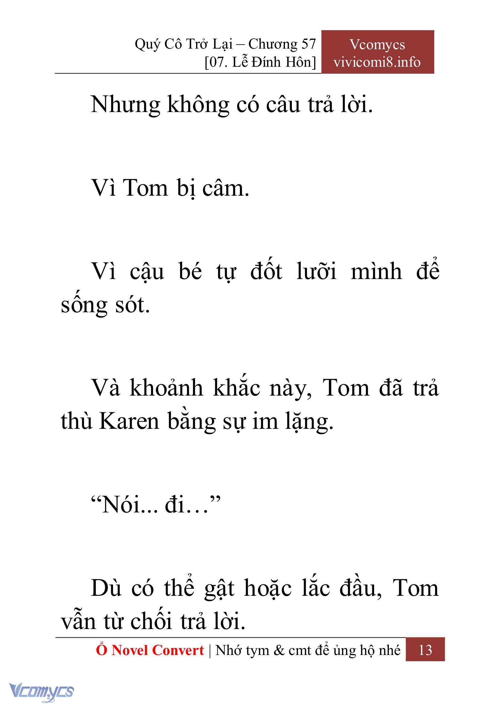 [Novel] Quý Cô Trở Lại Chapter 57 - Trang 16