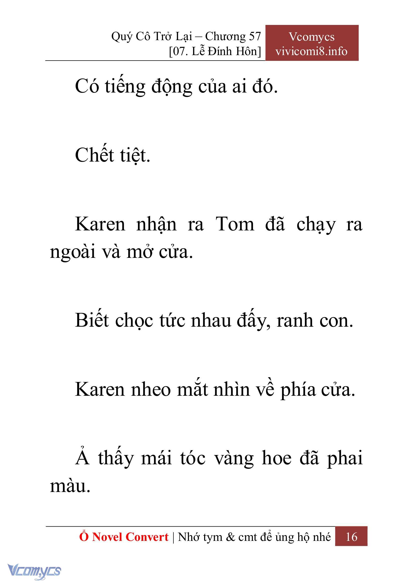 [Novel] Quý Cô Trở Lại Chapter 57 - Trang 19