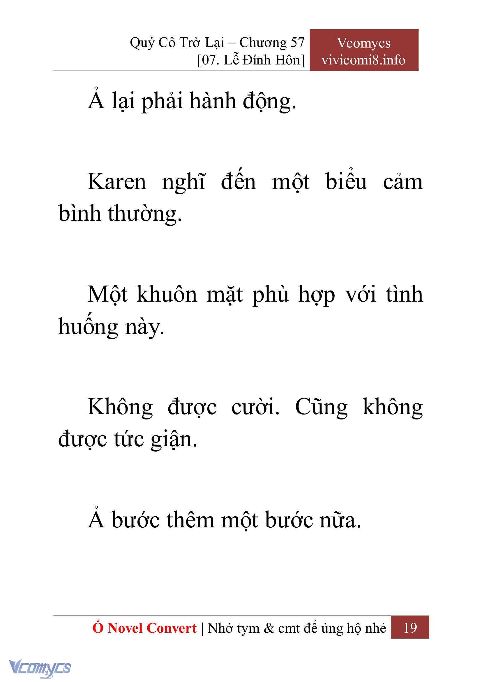 [Novel] Quý Cô Trở Lại Chapter 57 - Trang 22