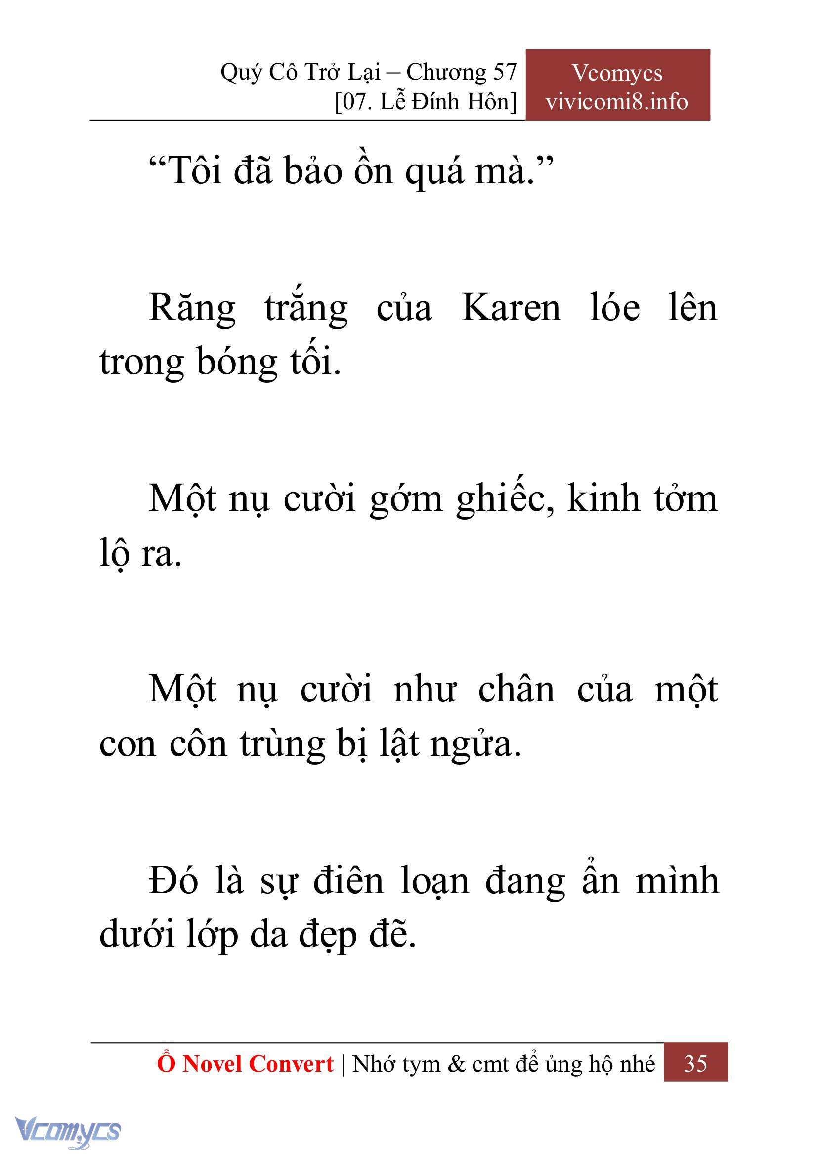 [Novel] Quý Cô Trở Lại Chapter 57 - Trang 38