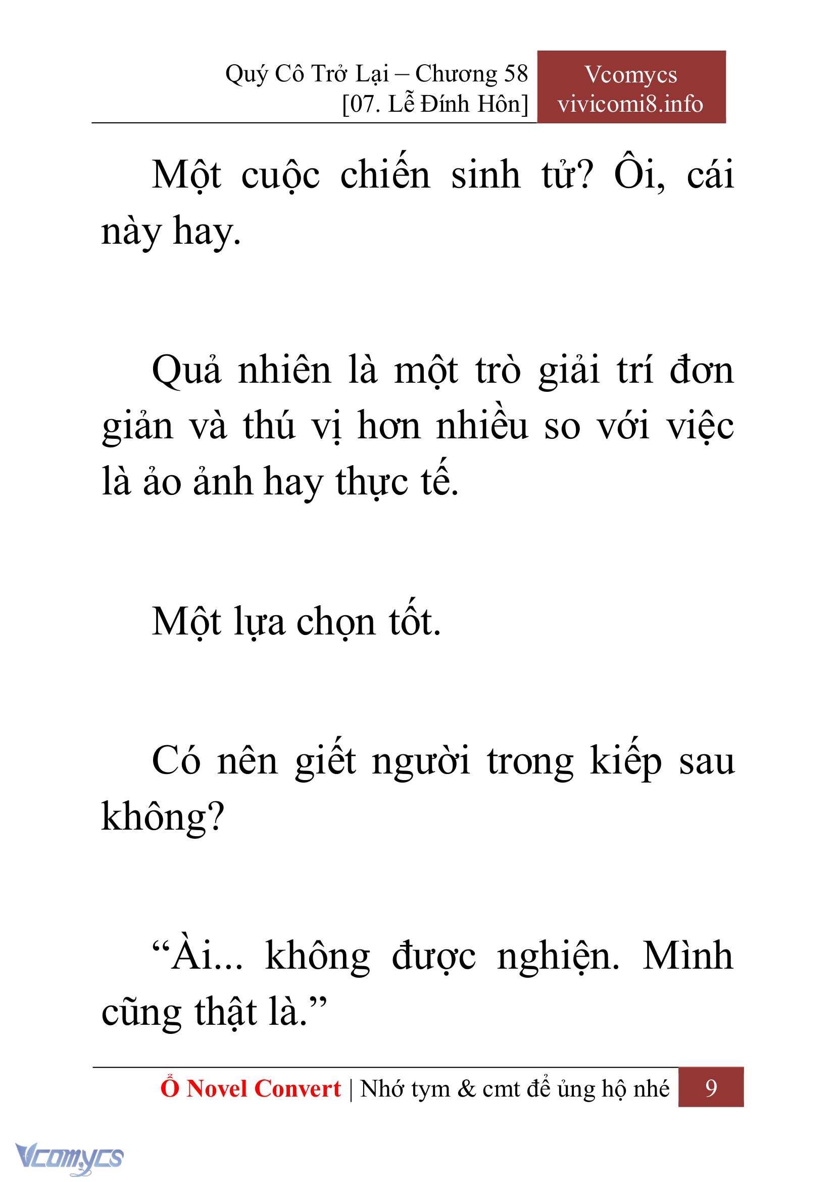 [Novel] Quý Cô Trở Lại Chapter 58 - Trang 12
