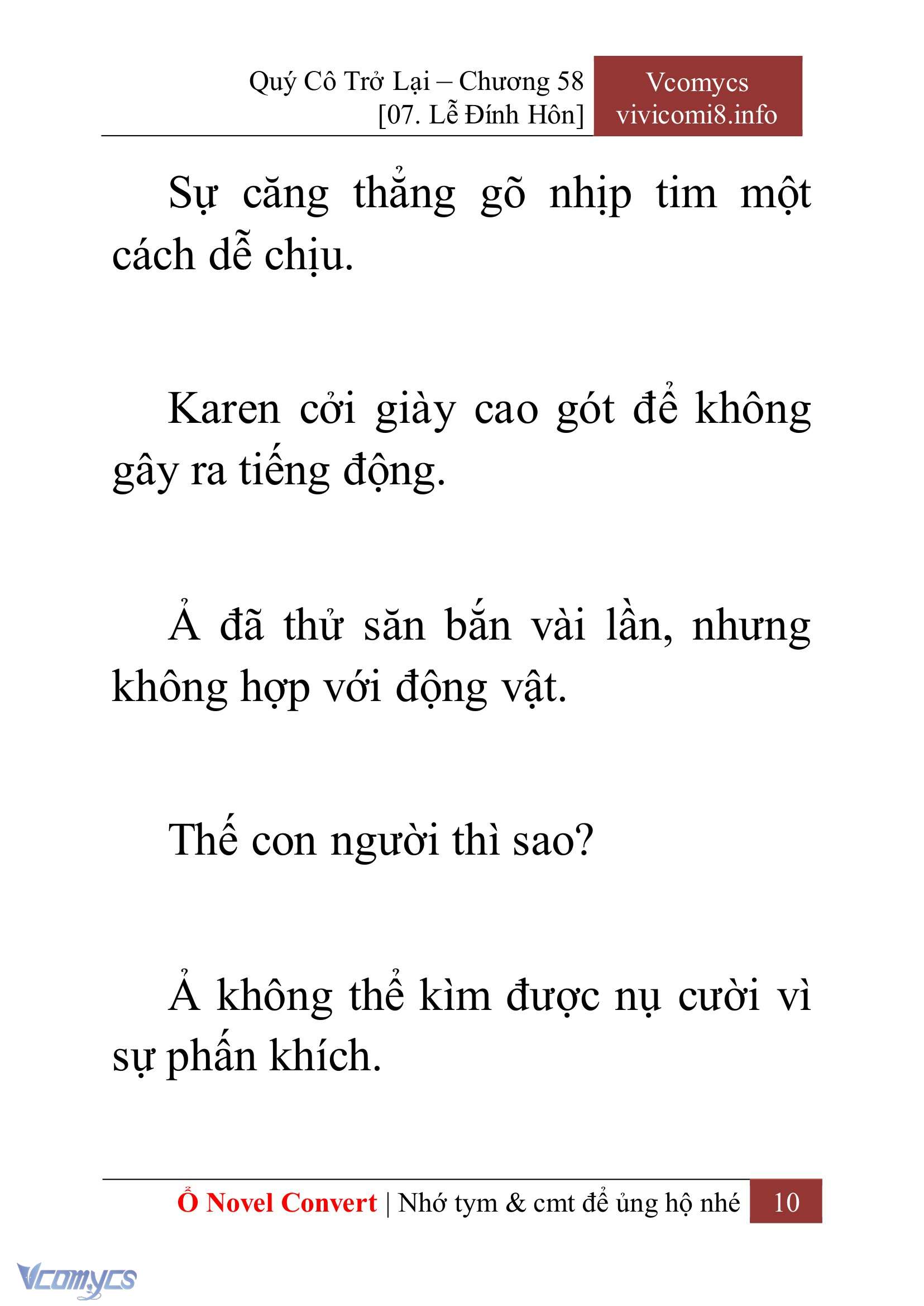 [Novel] Quý Cô Trở Lại Chapter 58 - Trang 13