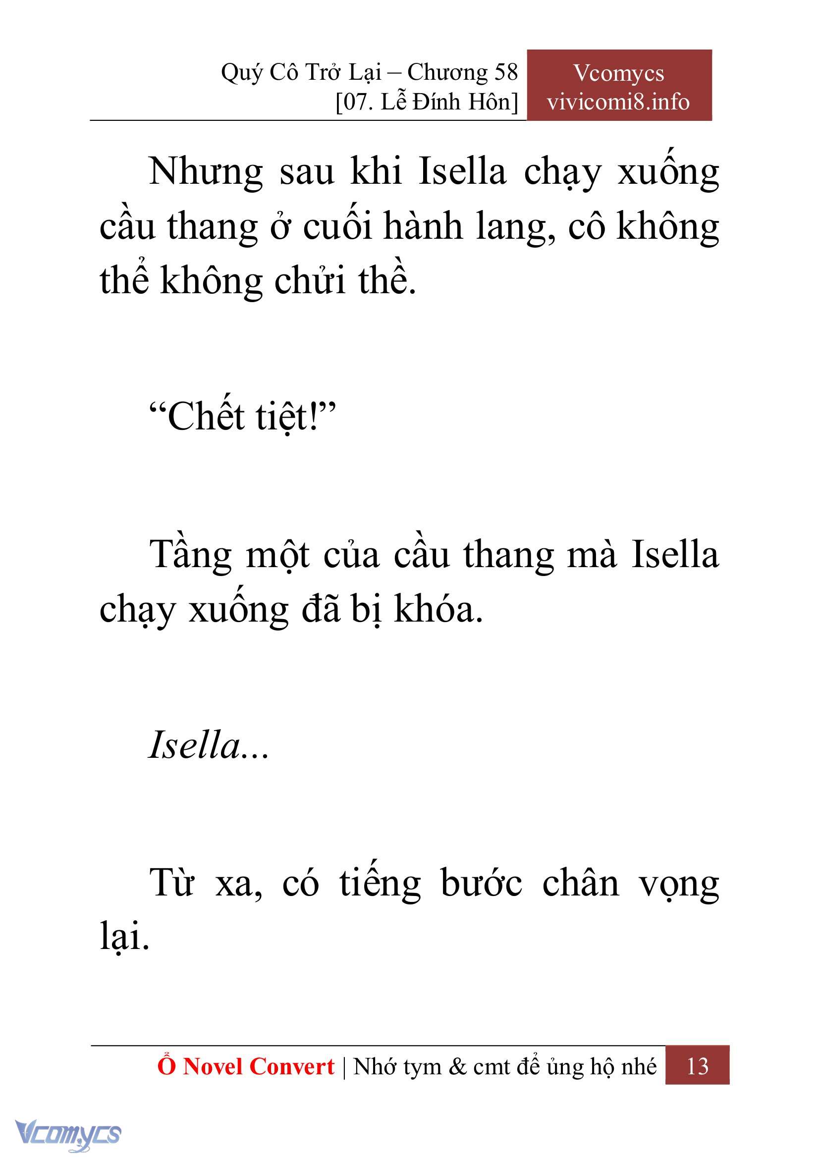 [Novel] Quý Cô Trở Lại Chapter 58 - Trang 16