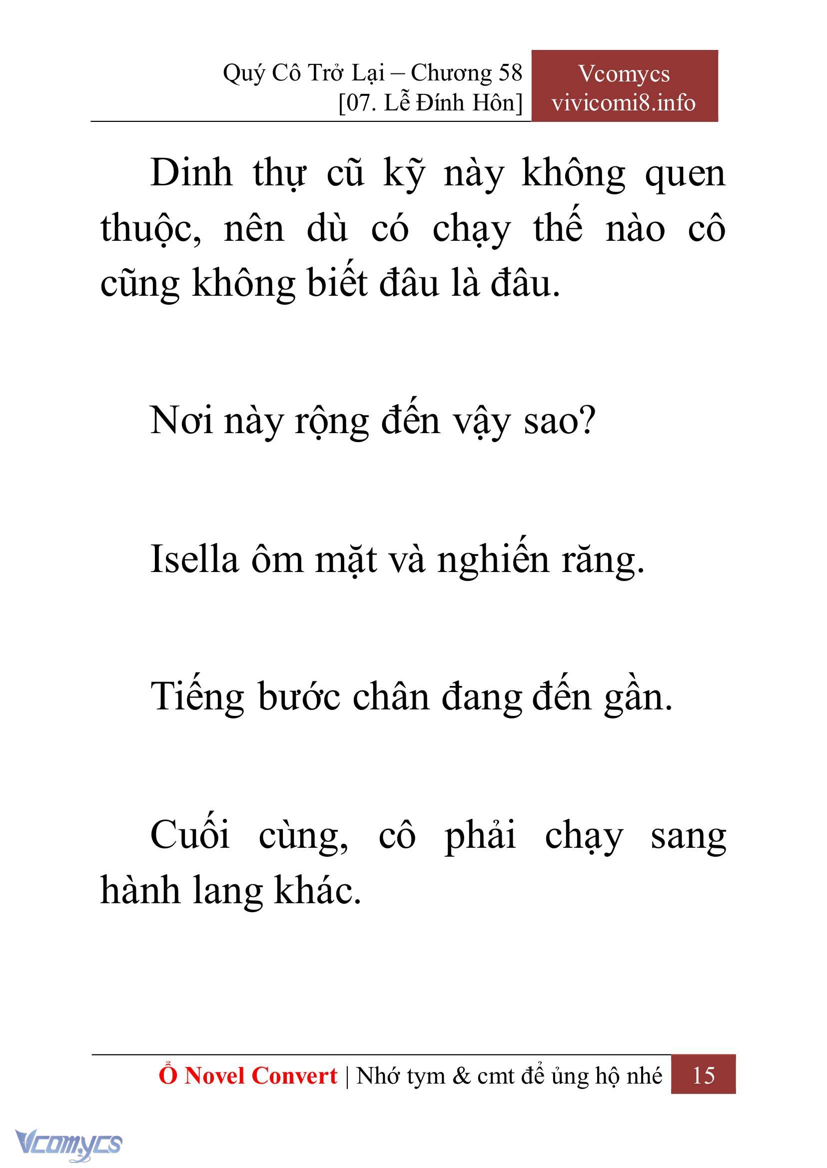 [Novel] Quý Cô Trở Lại Chapter 58 - Trang 18