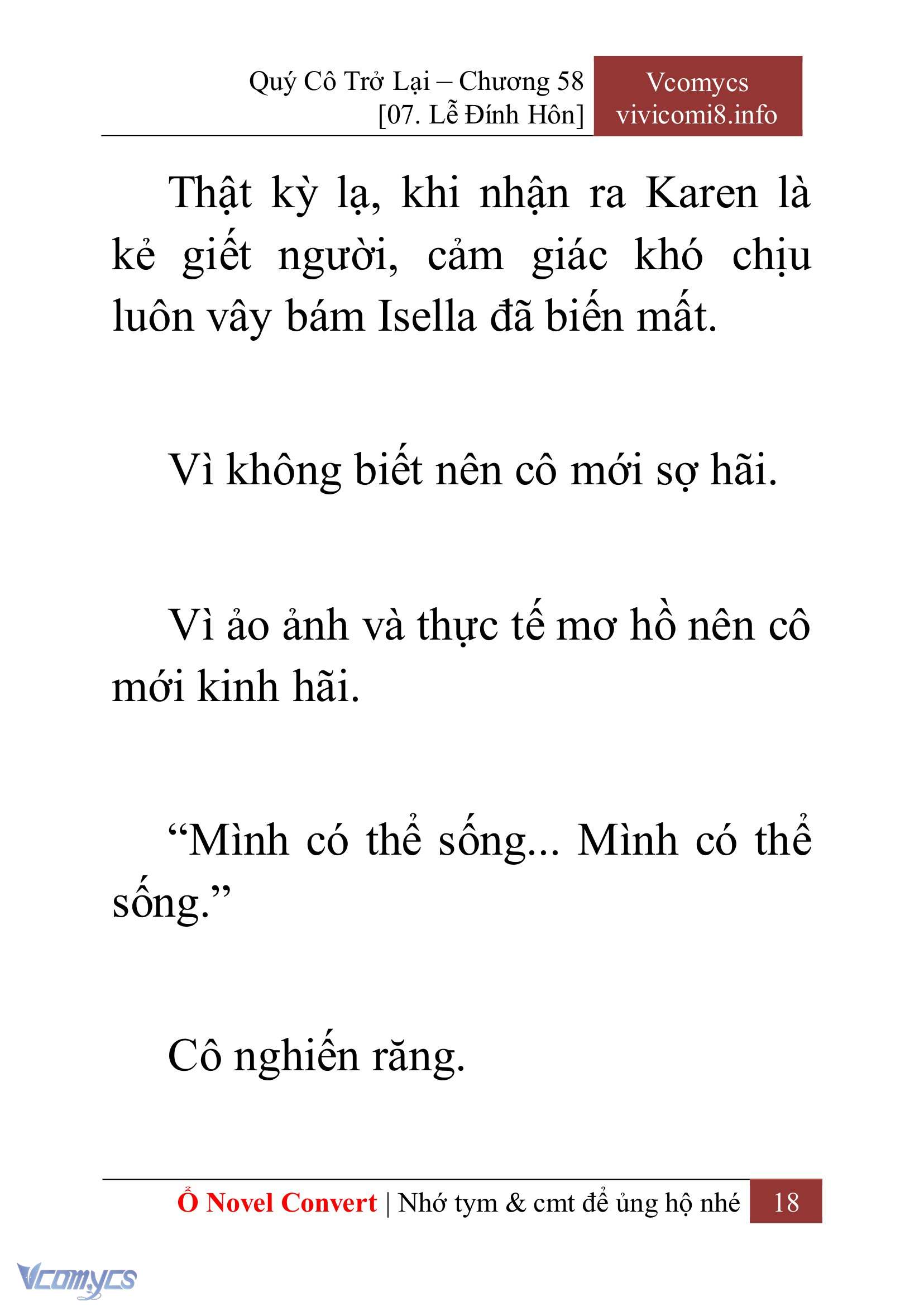 [Novel] Quý Cô Trở Lại Chapter 58 - Trang 21