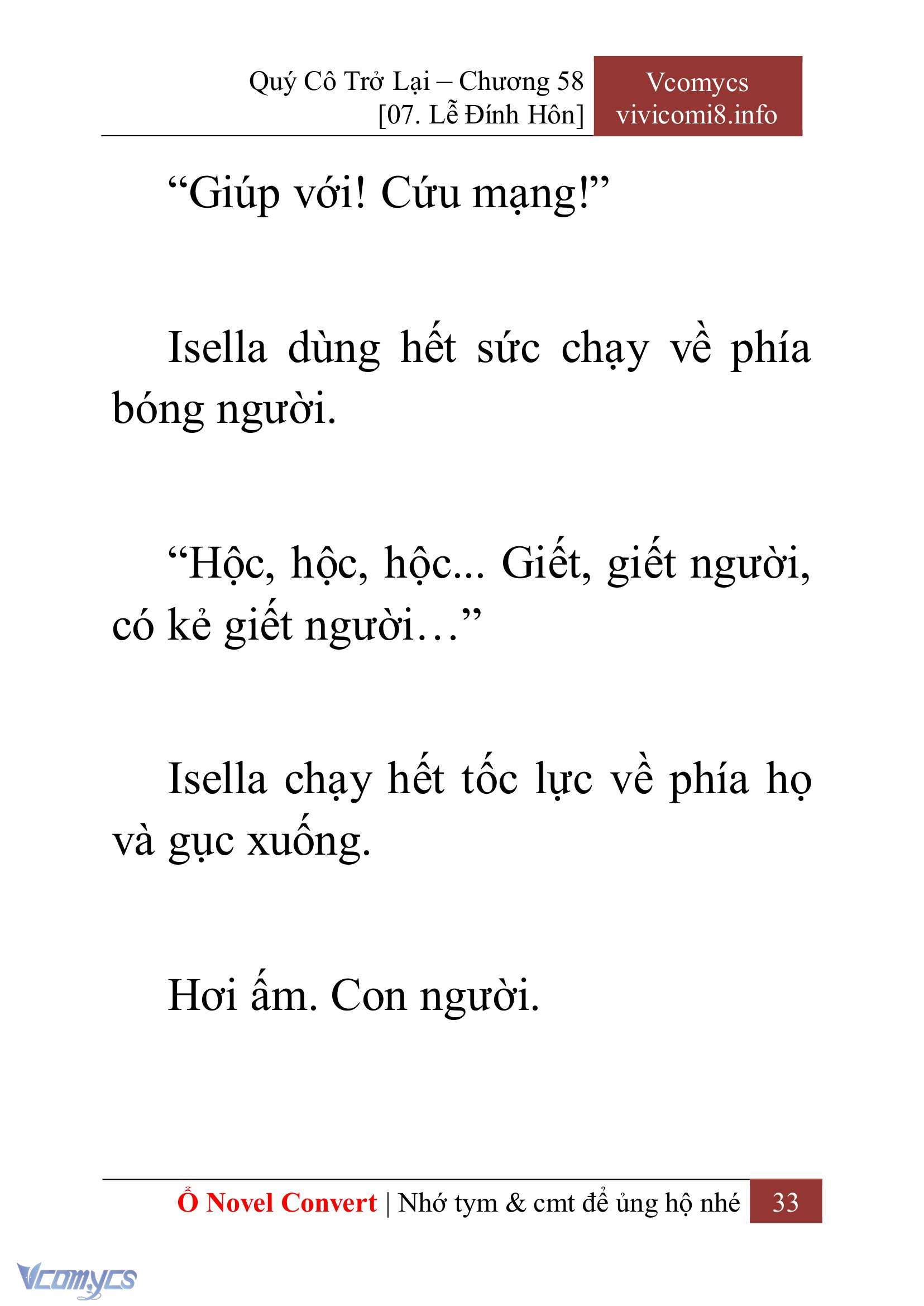 [Novel] Quý Cô Trở Lại Chapter 58 - Trang 36