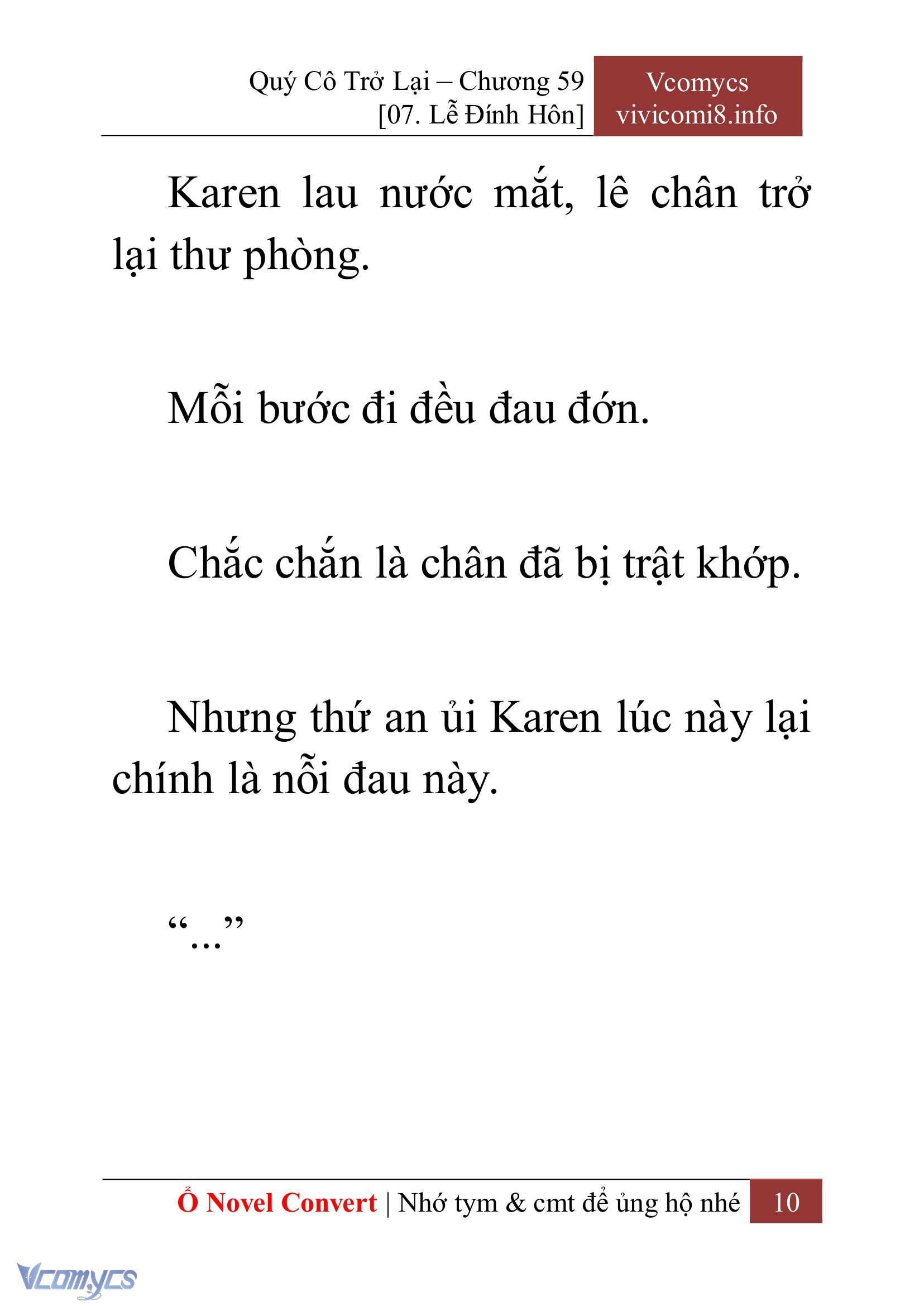 [Novel] Quý Cô Trở Lại Chapter 59 - Trang 13