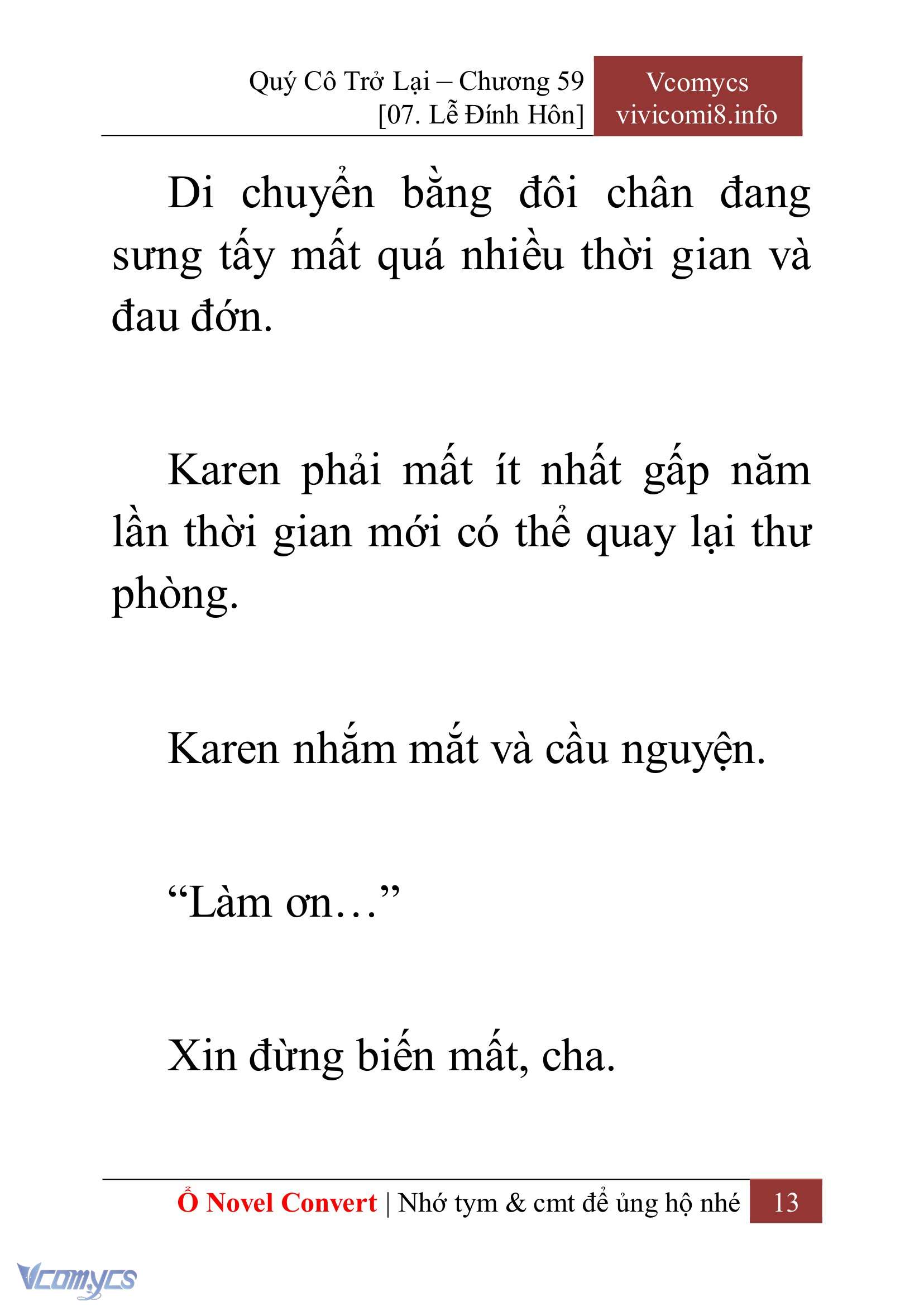 [Novel] Quý Cô Trở Lại Chapter 59 - Trang 16