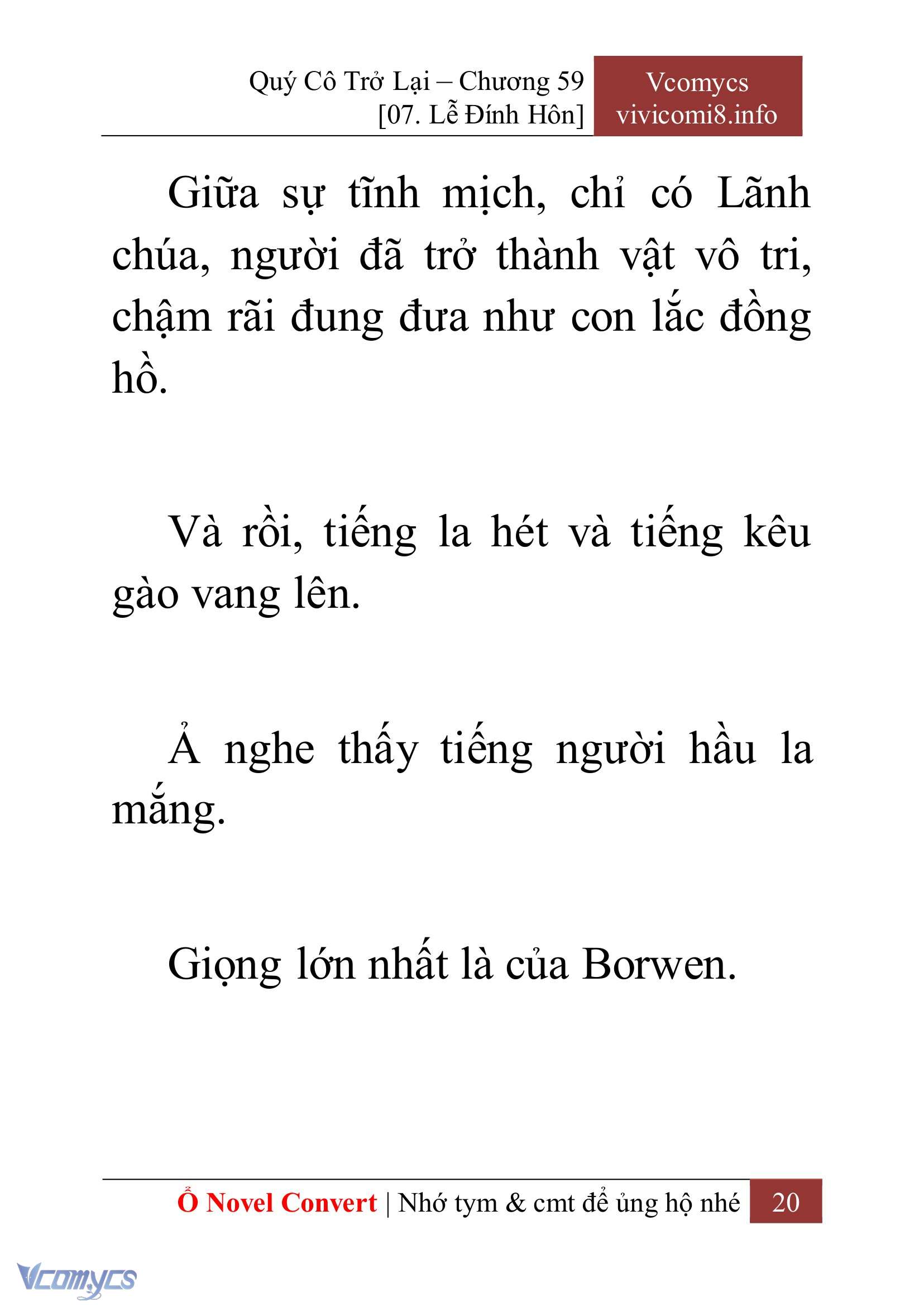 [Novel] Quý Cô Trở Lại Chapter 59 - Trang 23
