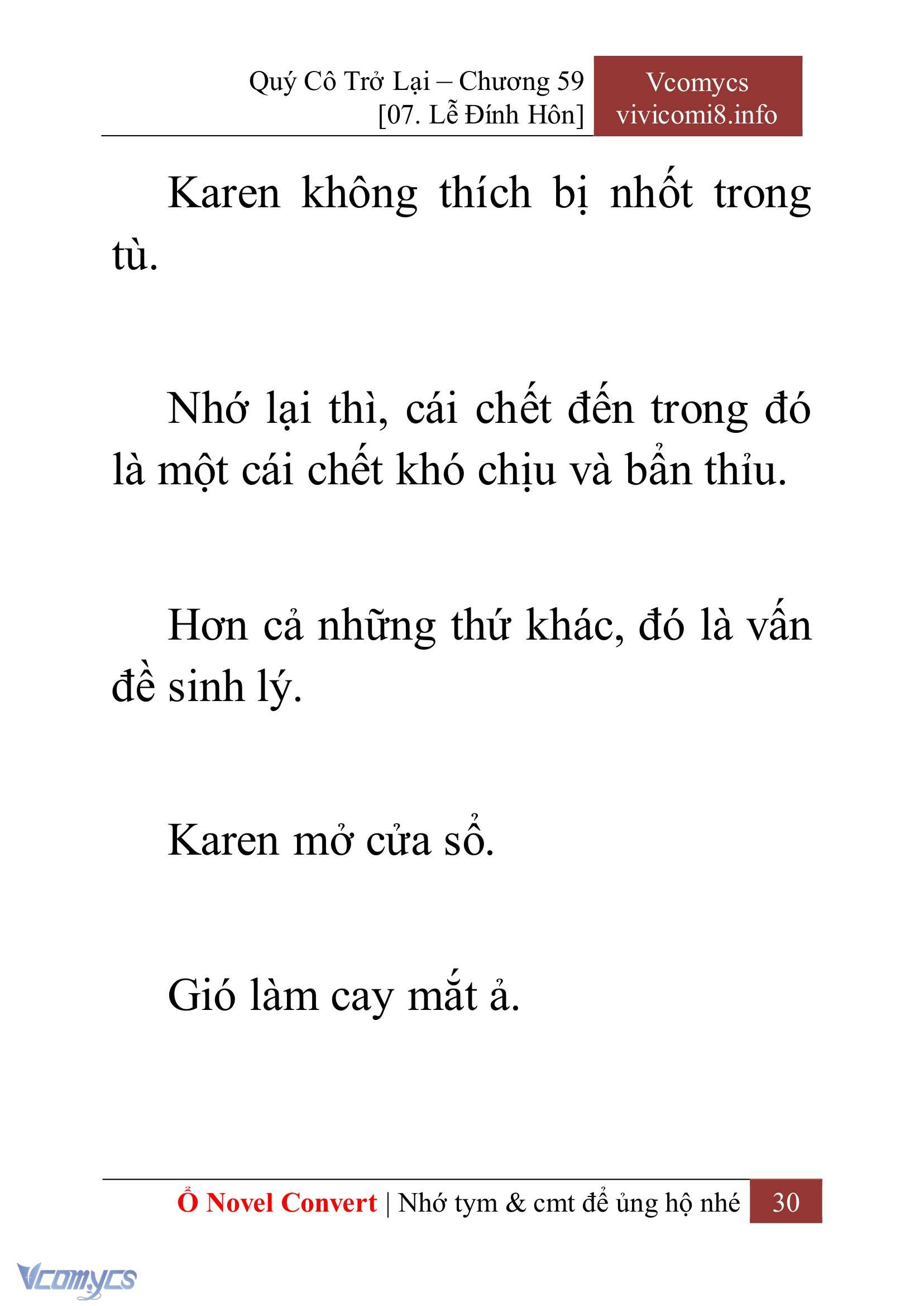 [Novel] Quý Cô Trở Lại Chapter 59 - Trang 33