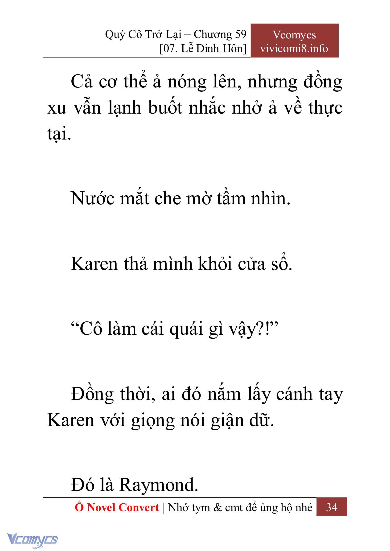 [Novel] Quý Cô Trở Lại Chapter 59 - Trang 37