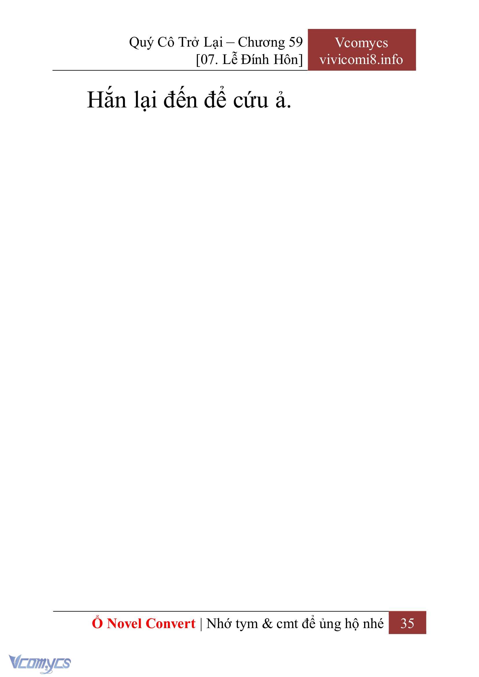 [Novel] Quý Cô Trở Lại Chapter 59 - Trang 38