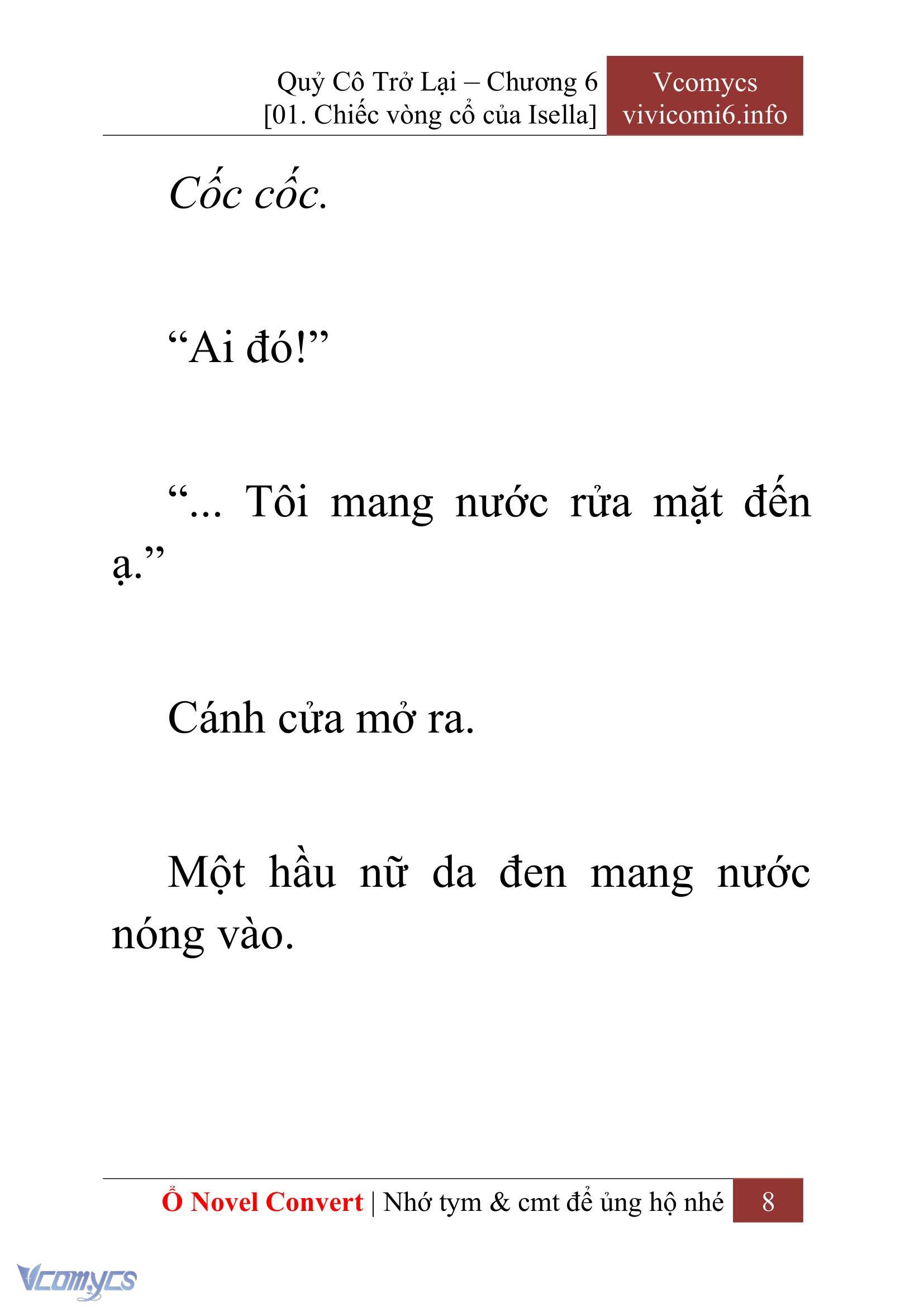 [Novel] Quý Cô Trở Lại Chapter 6 - Trang 11