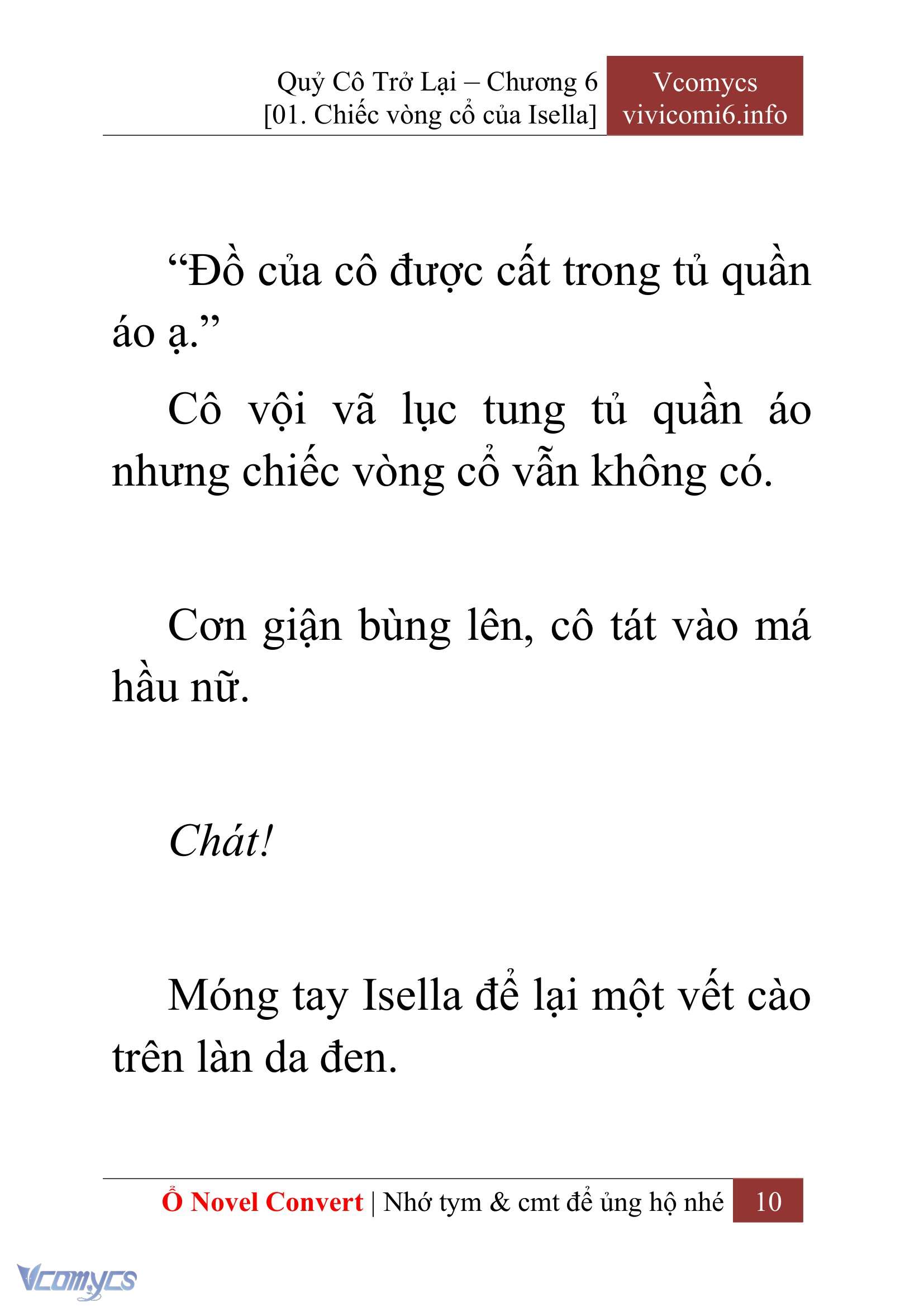 [Novel] Quý Cô Trở Lại Chapter 6 - Trang 13