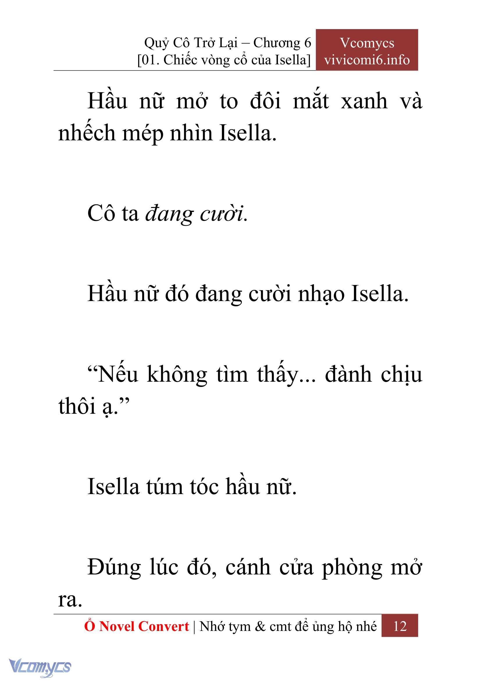 [Novel] Quý Cô Trở Lại Chapter 6 - Trang 15