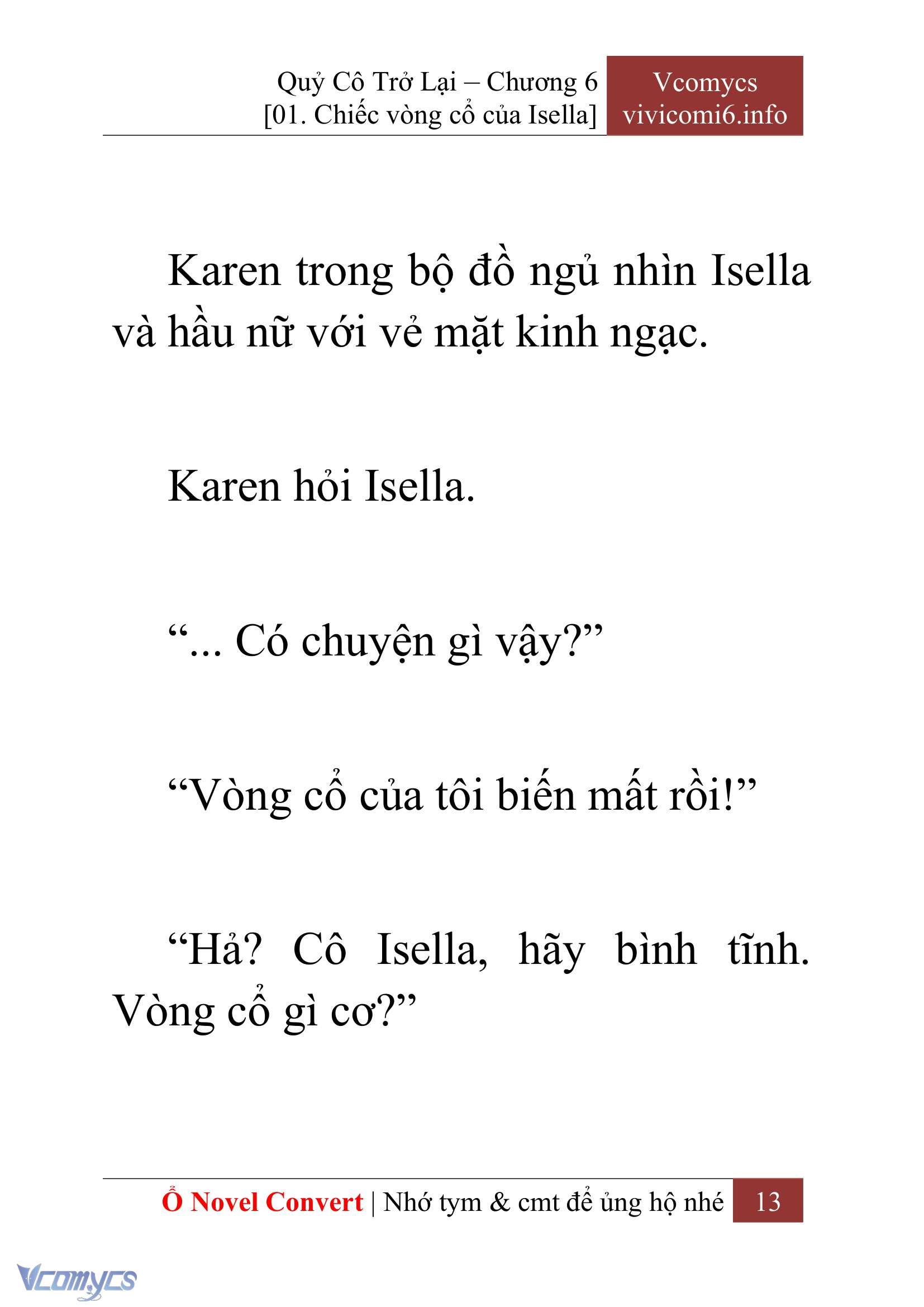 [Novel] Quý Cô Trở Lại Chapter 6 - Trang 16