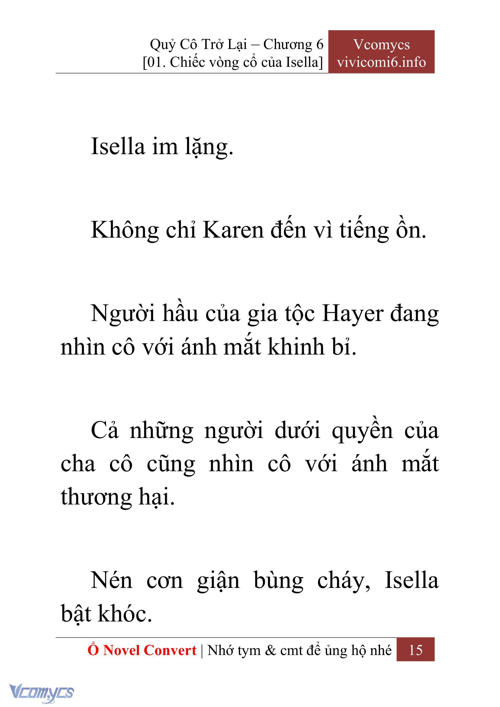 [Novel] Quý Cô Trở Lại Chapter 6 - Trang 18