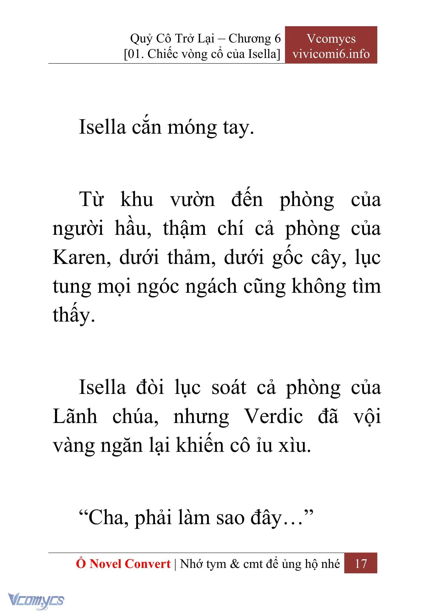 [Novel] Quý Cô Trở Lại Chapter 6 - Trang 20