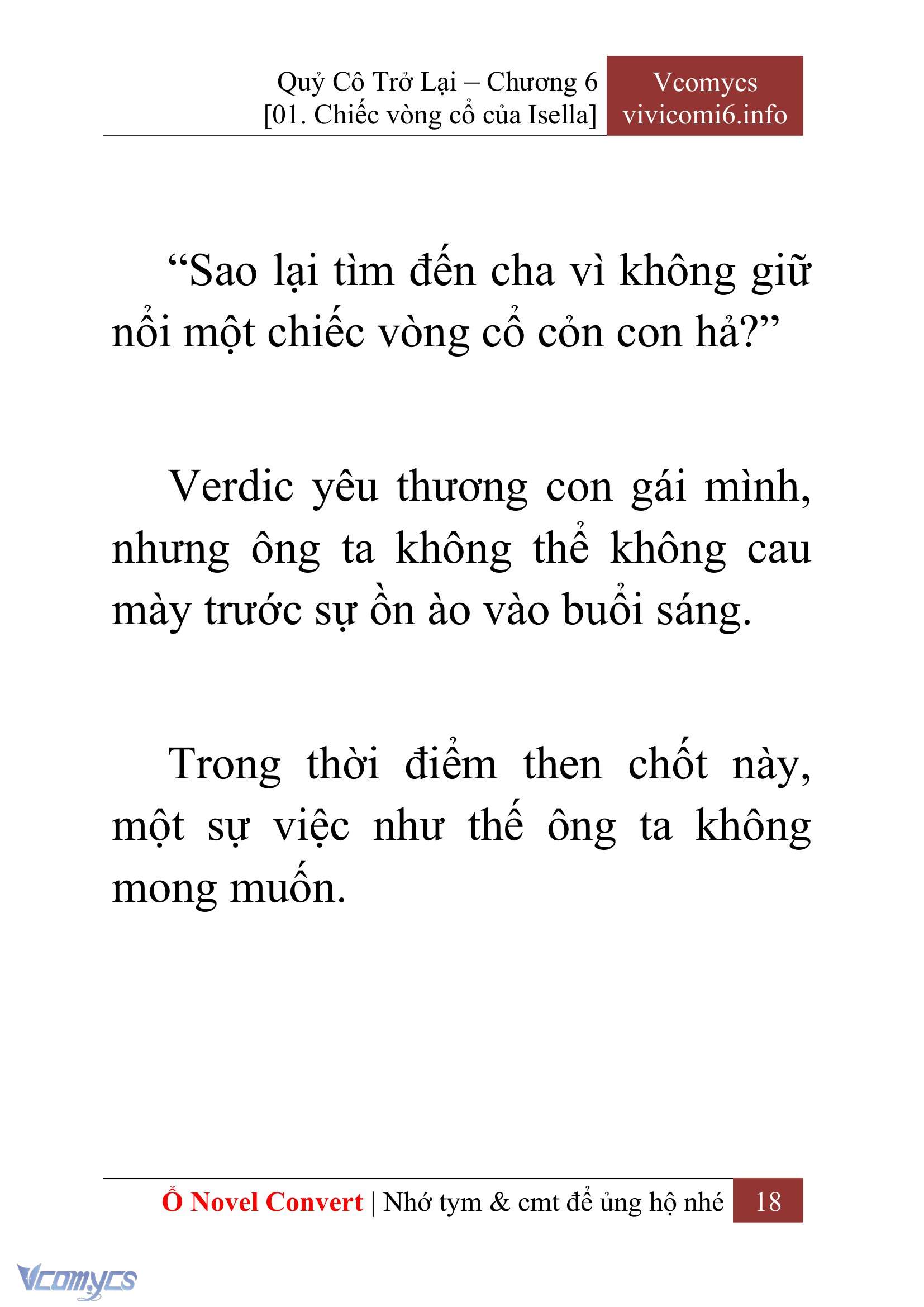 [Novel] Quý Cô Trở Lại Chapter 6 - Trang 21