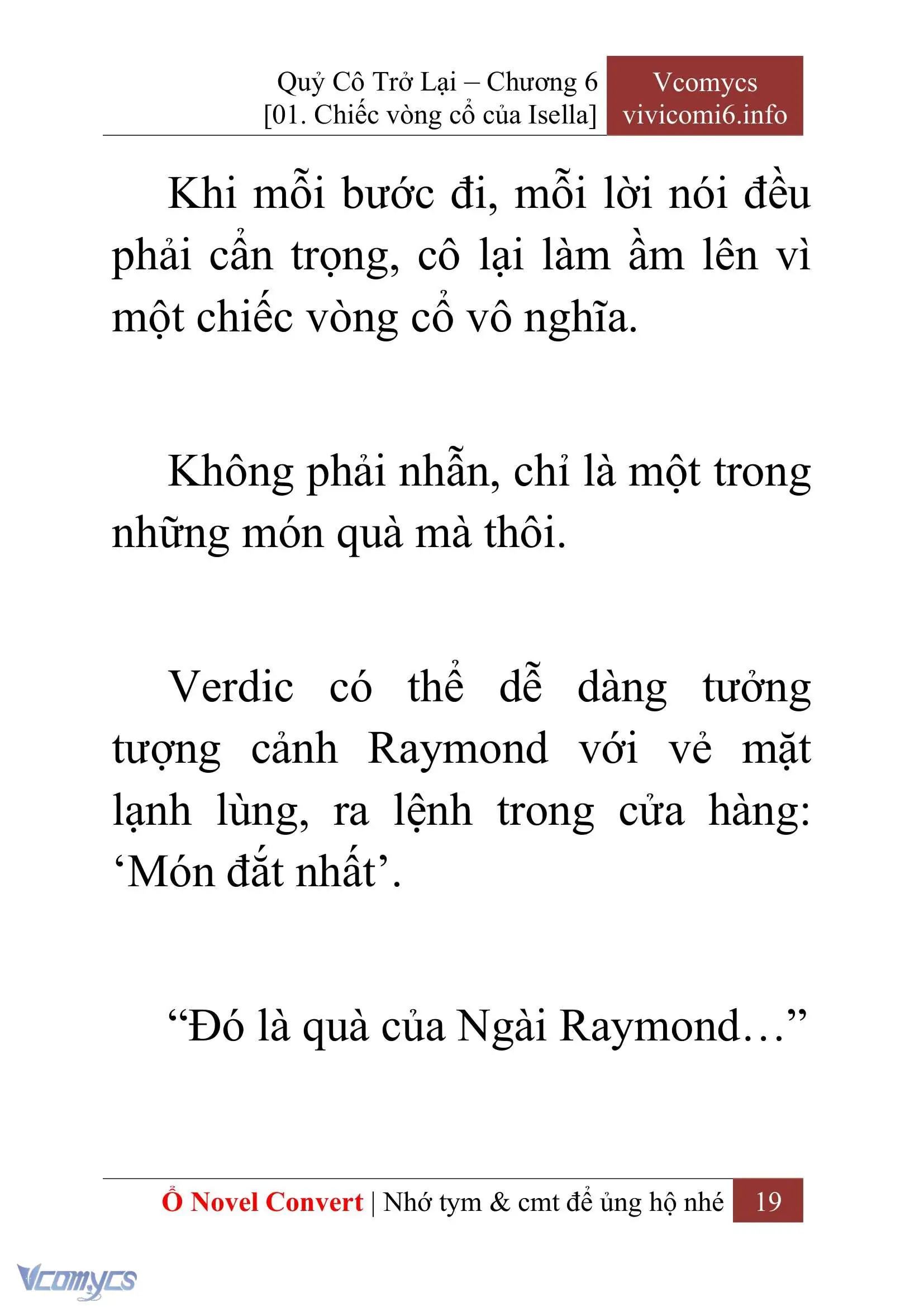 [Novel] Quý Cô Trở Lại Chapter 6 - Trang 22