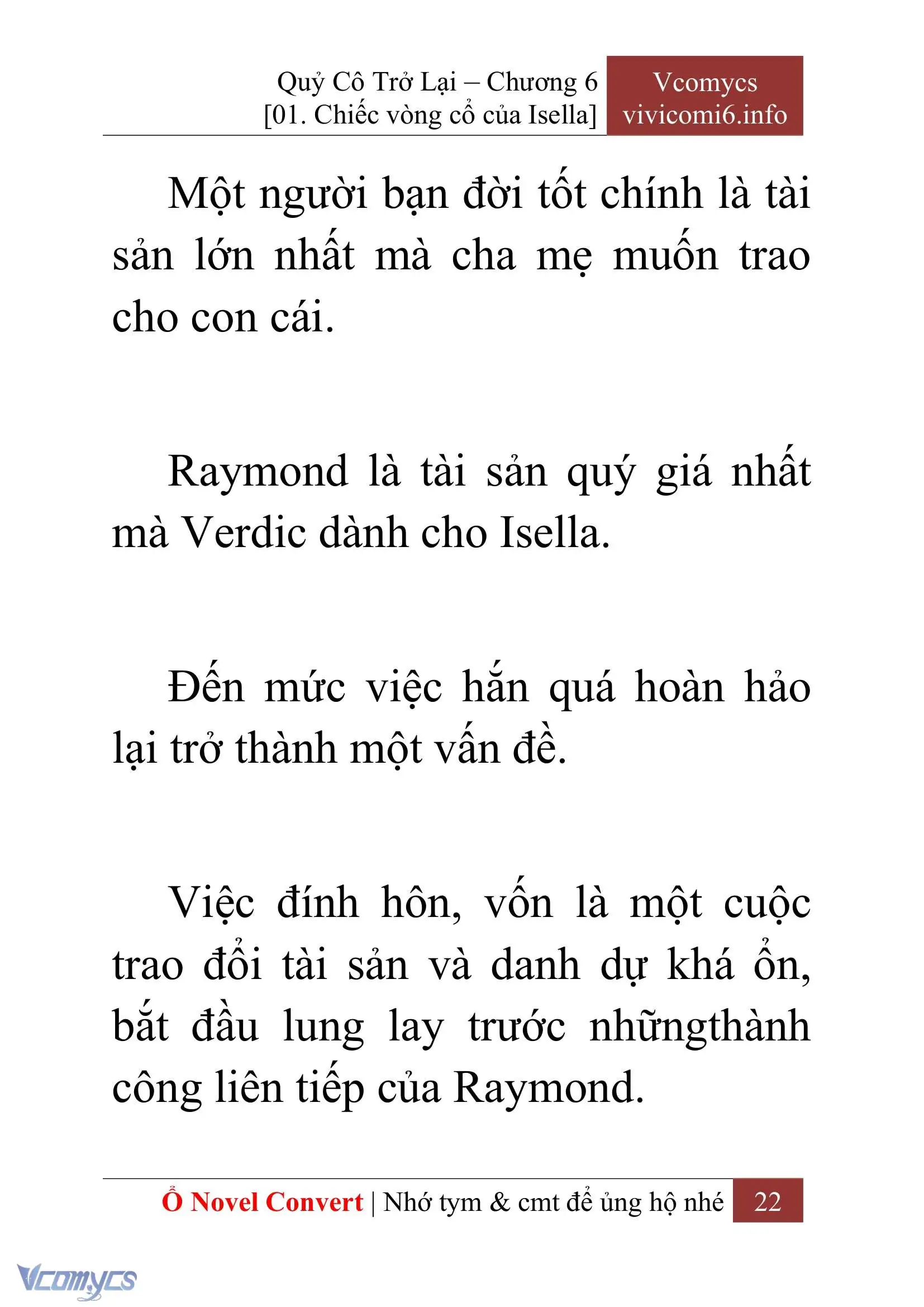 [Novel] Quý Cô Trở Lại Chapter 6 - Trang 25