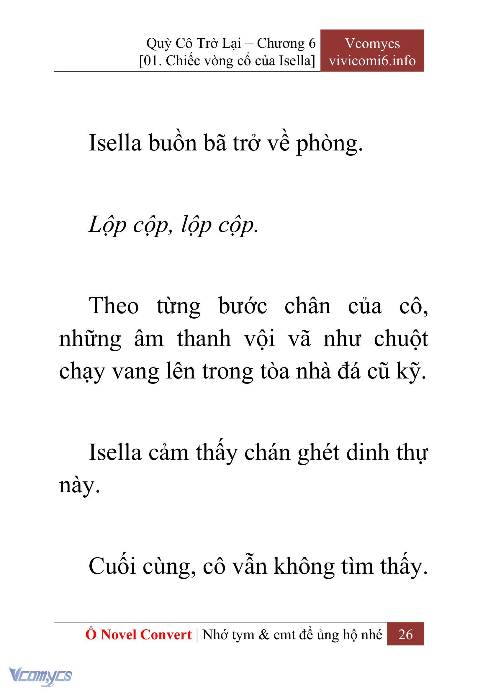 [Novel] Quý Cô Trở Lại Chapter 6 - Trang 29
