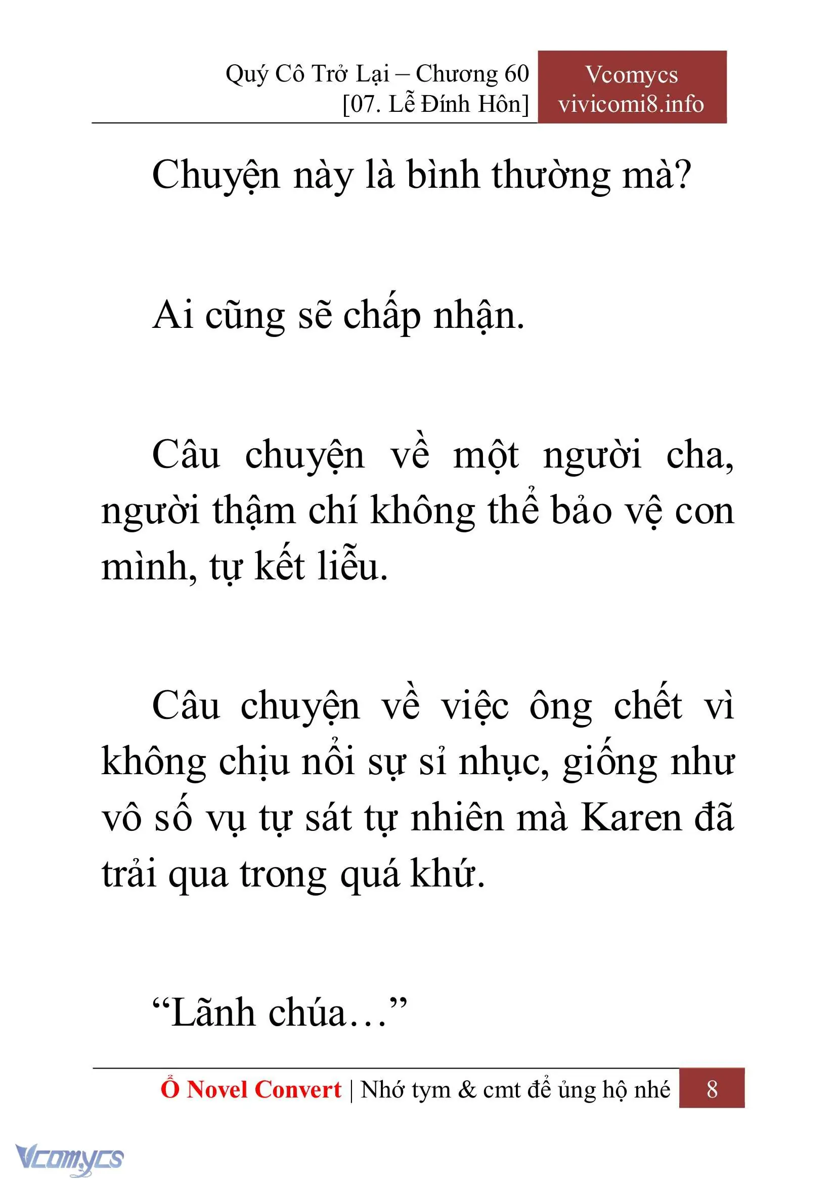 [Novel] Quý Cô Trở Lại Chapter 60 - Trang 11