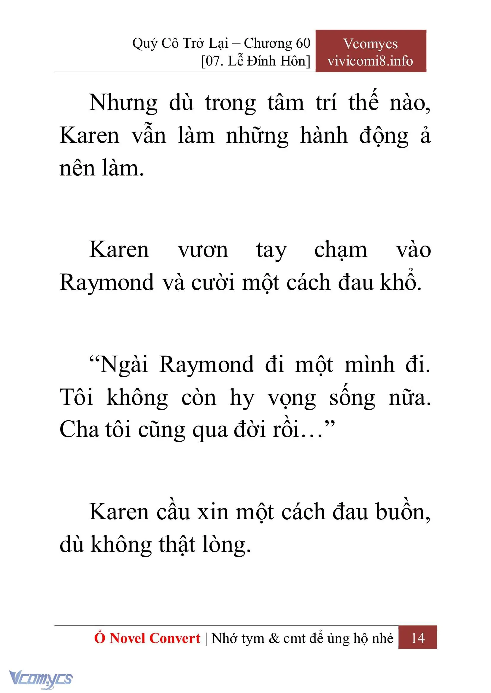 [Novel] Quý Cô Trở Lại Chapter 60 - Trang 17