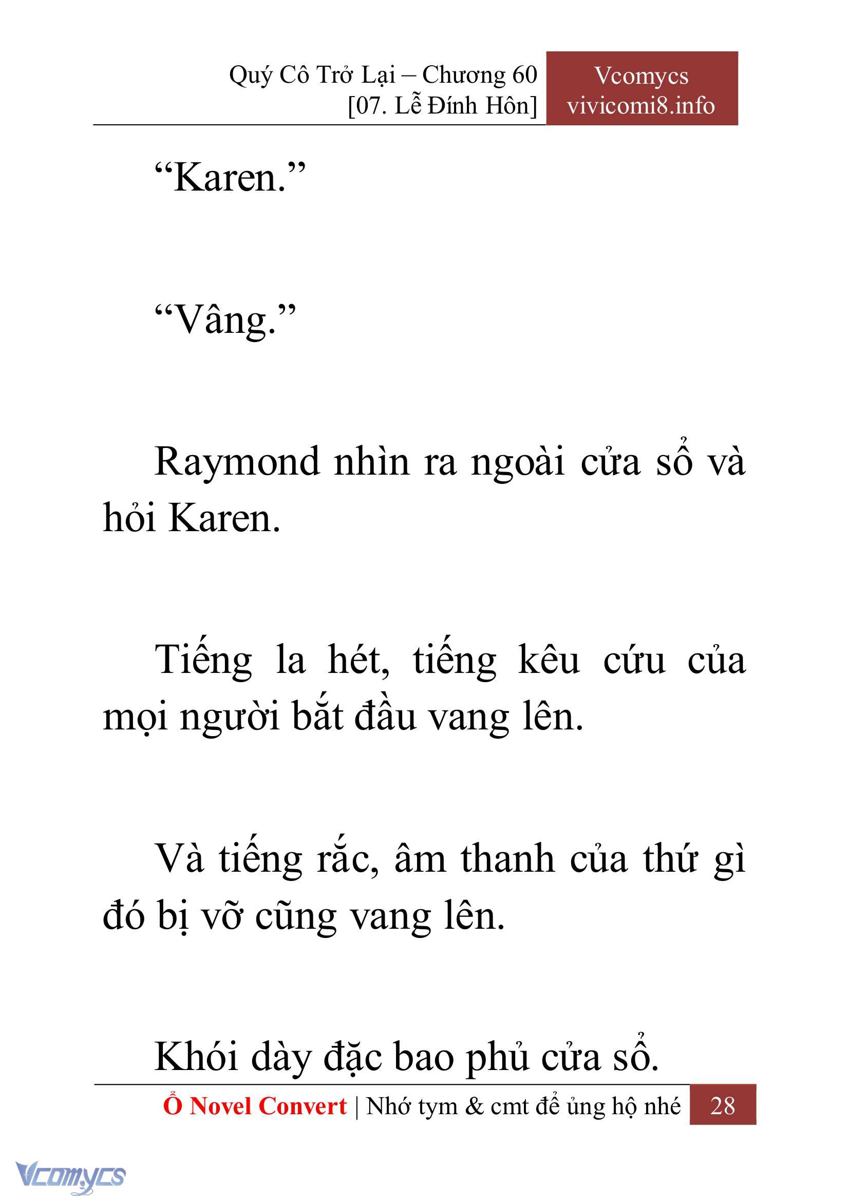[Novel] Quý Cô Trở Lại Chapter 60 - Trang 31