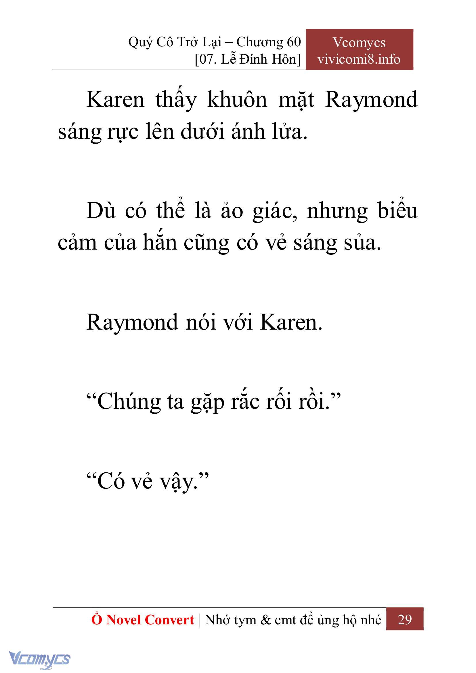 [Novel] Quý Cô Trở Lại Chapter 60 - Trang 32