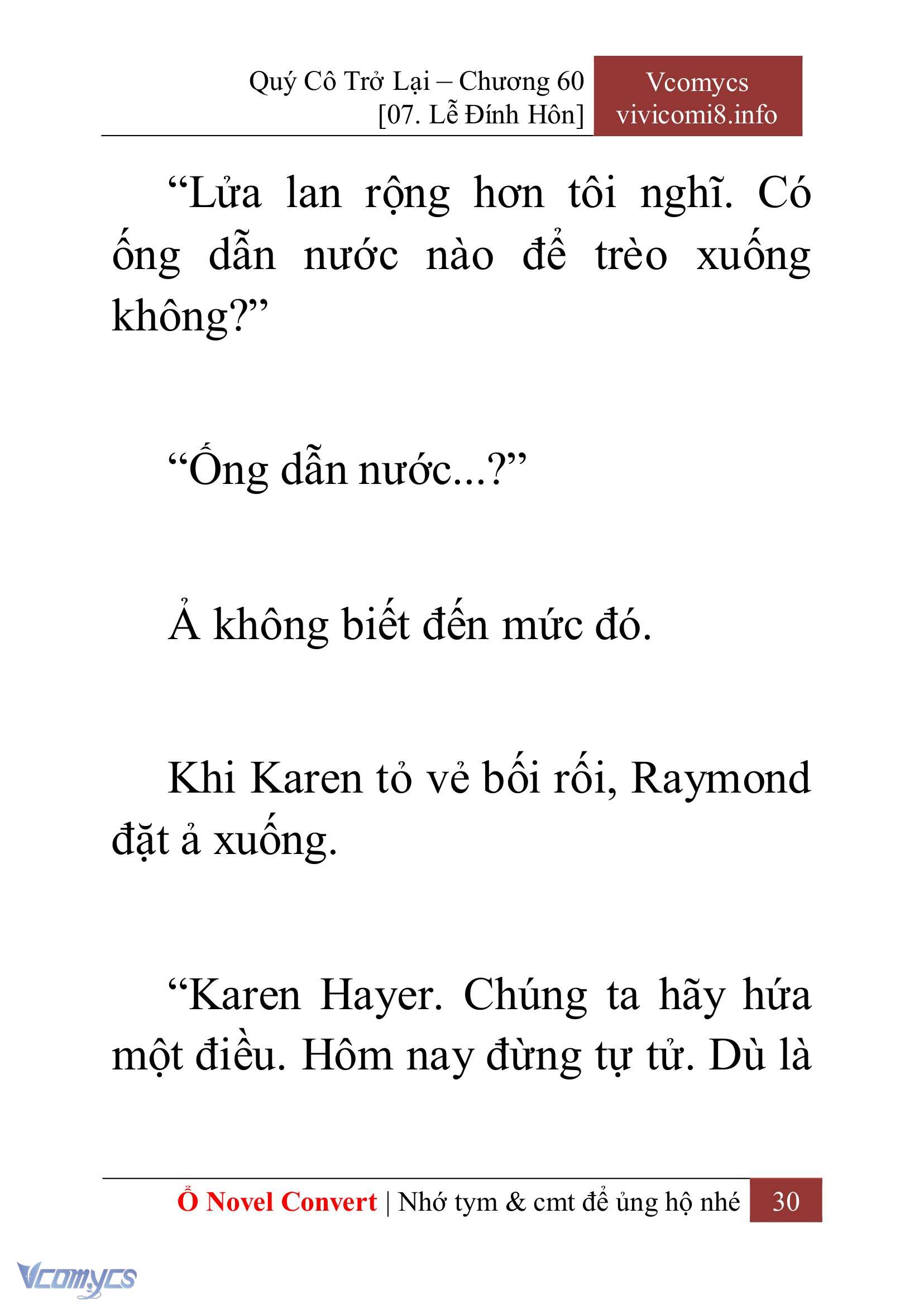 [Novel] Quý Cô Trở Lại Chapter 60 - Trang 33