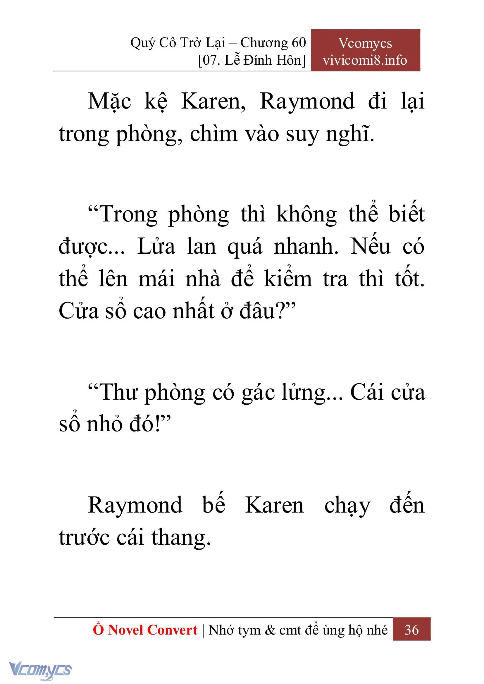 [Novel] Quý Cô Trở Lại Chapter 60 - Trang 39