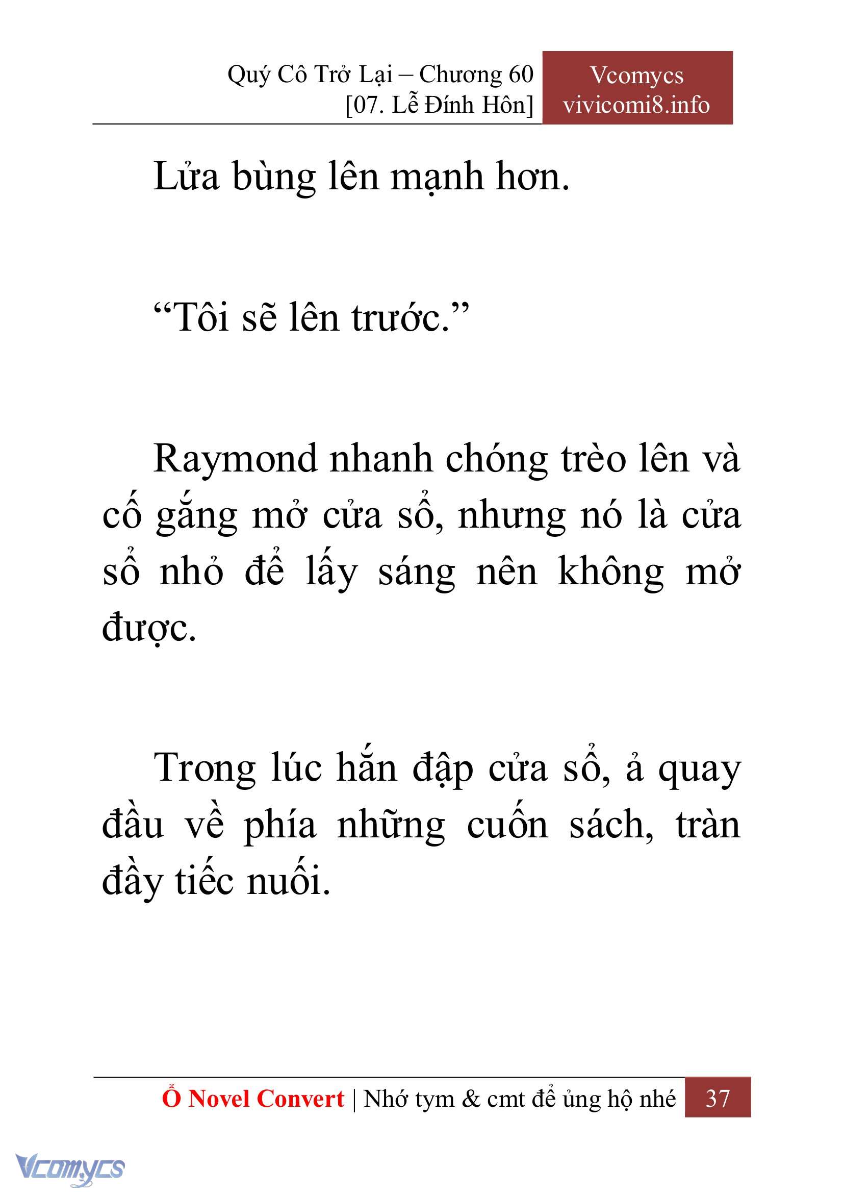 [Novel] Quý Cô Trở Lại Chapter 60 - Trang 40