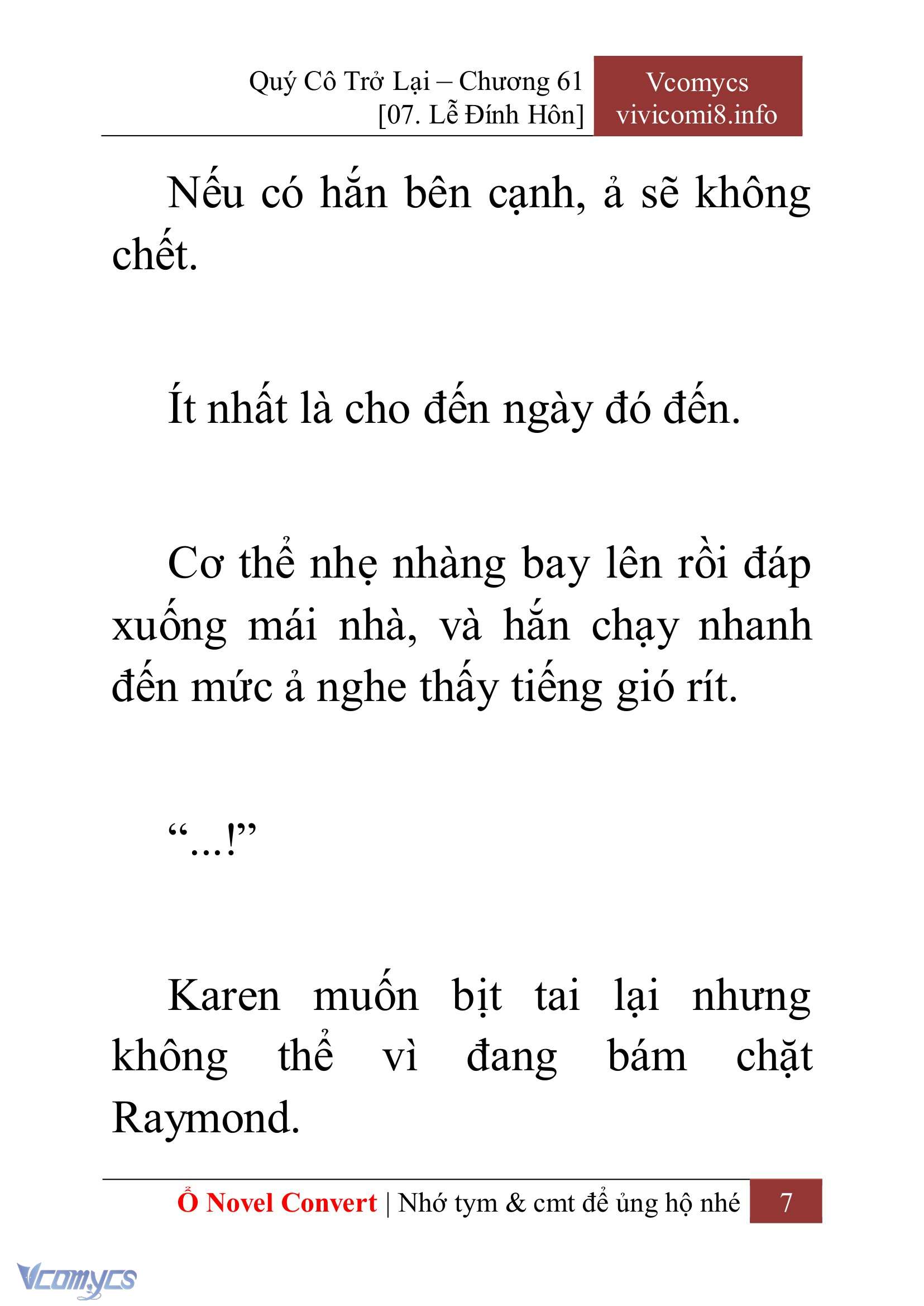 [Novel] Quý Cô Trở Lại Chapter 61 - Trang 10