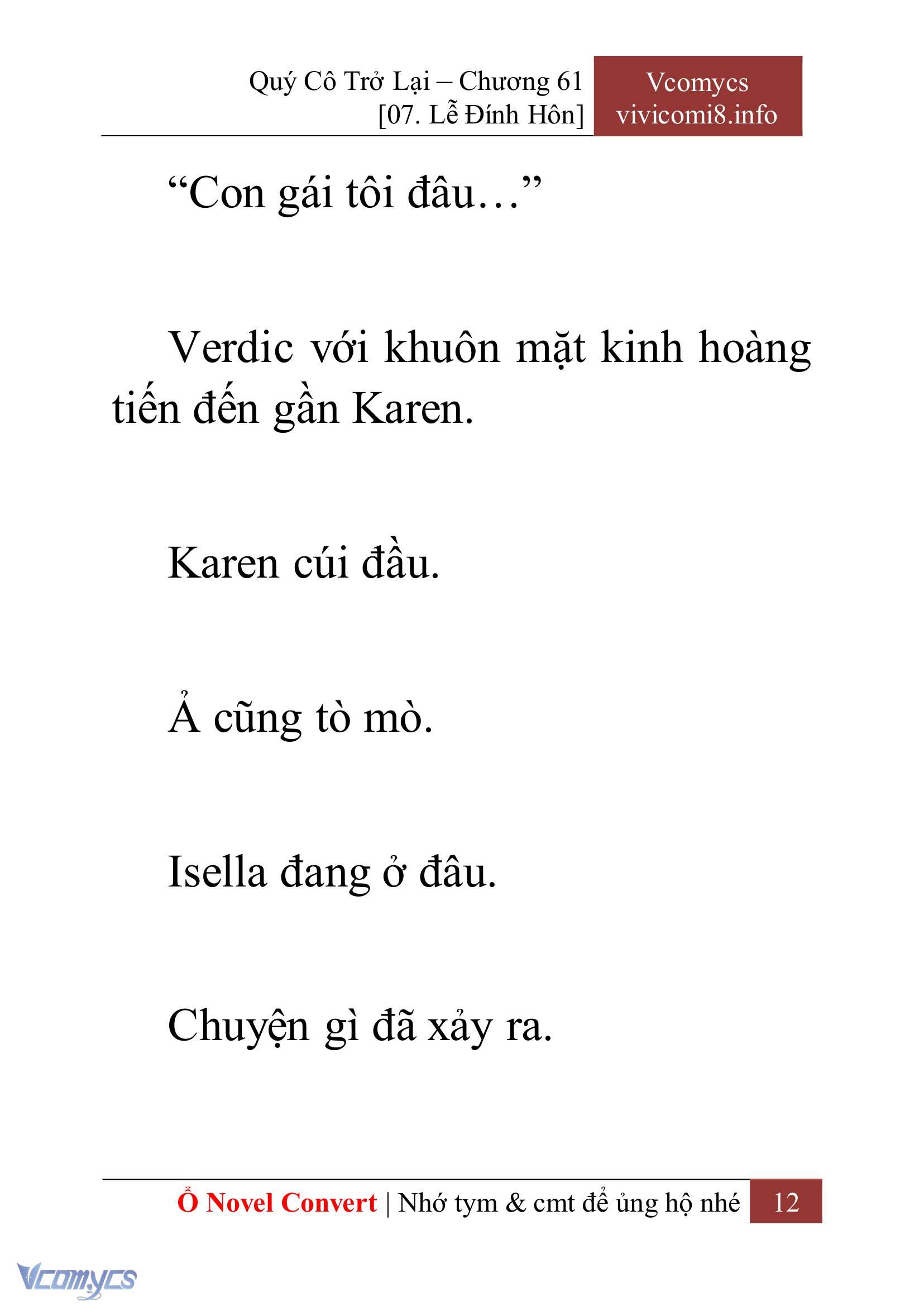 [Novel] Quý Cô Trở Lại Chapter 61 - Trang 15