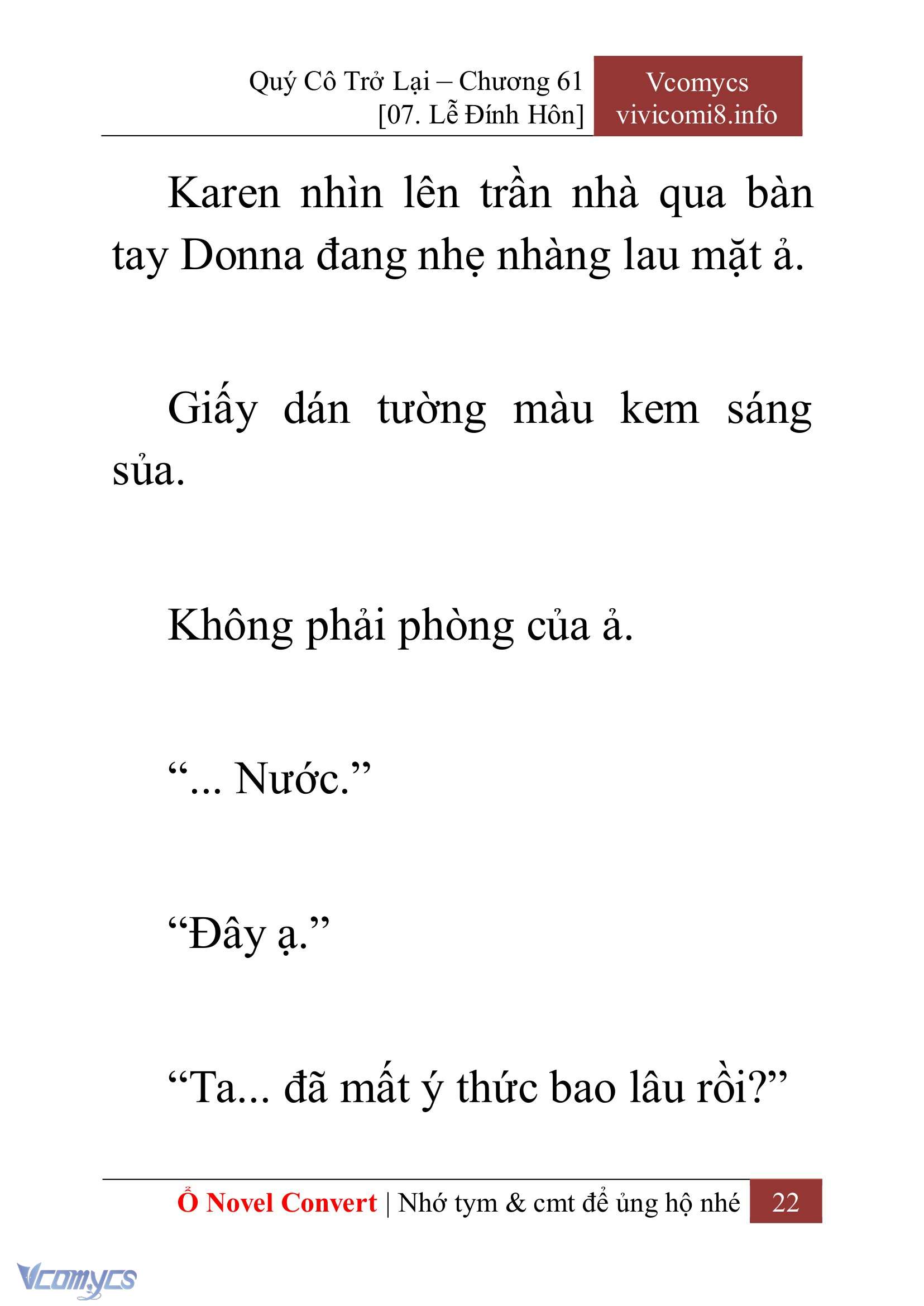 [Novel] Quý Cô Trở Lại Chapter 61 - Trang 25